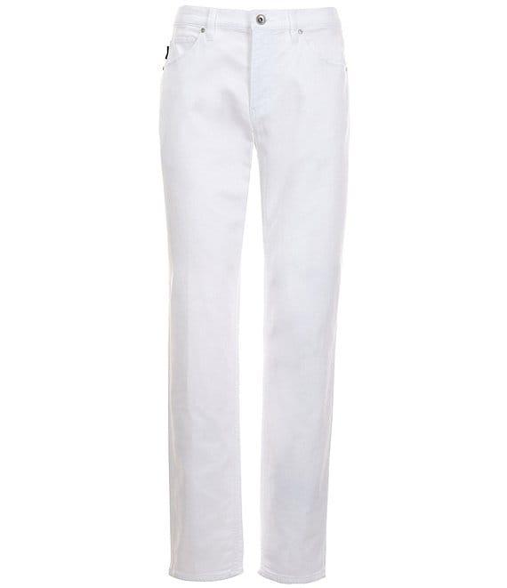 Perry Ellis Slim Fit Flat Front 5-Pocket Stretch Pants Product Image