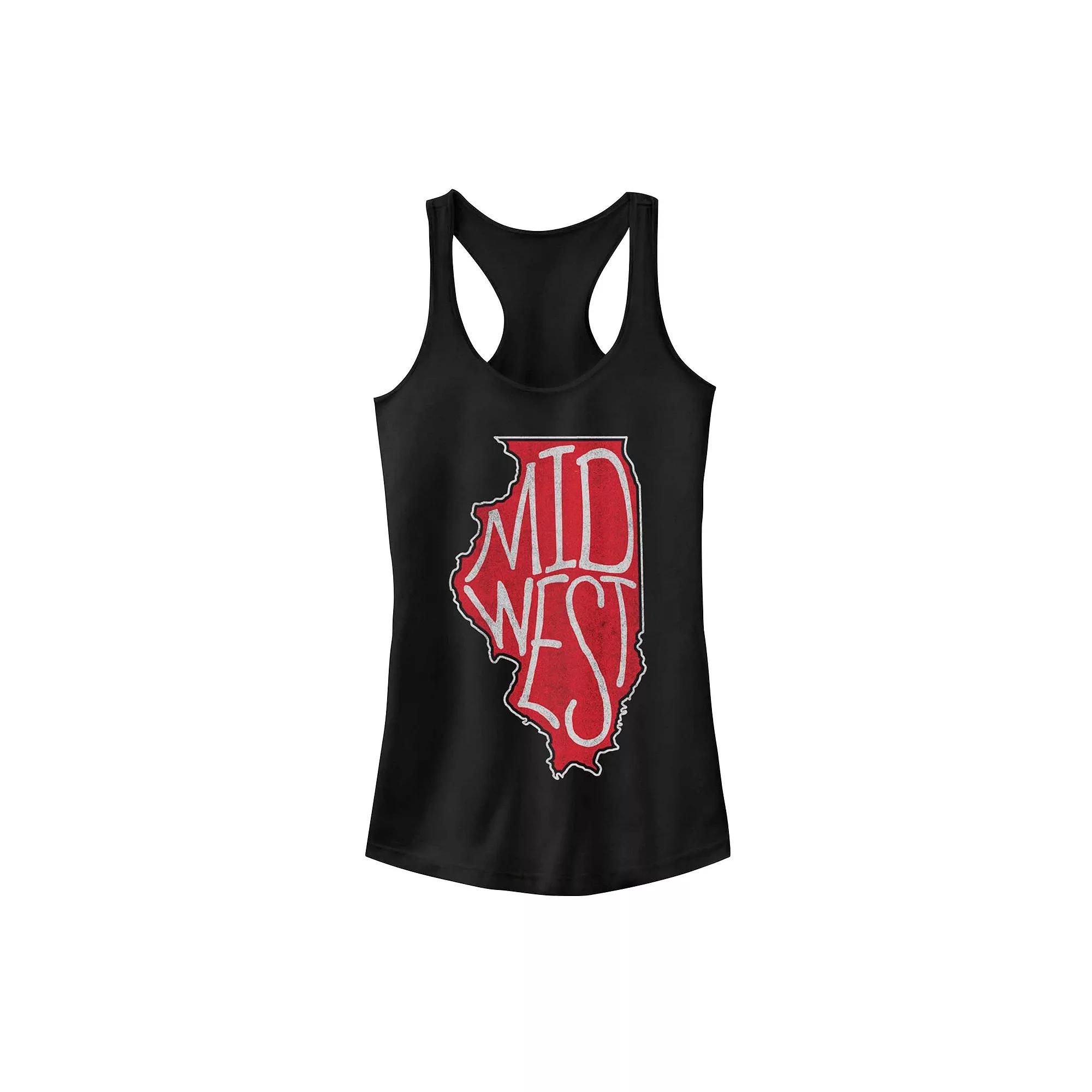Juniors' Fifth Sun "Midwest" Illinois Tank Top, Girl's,  Product Image