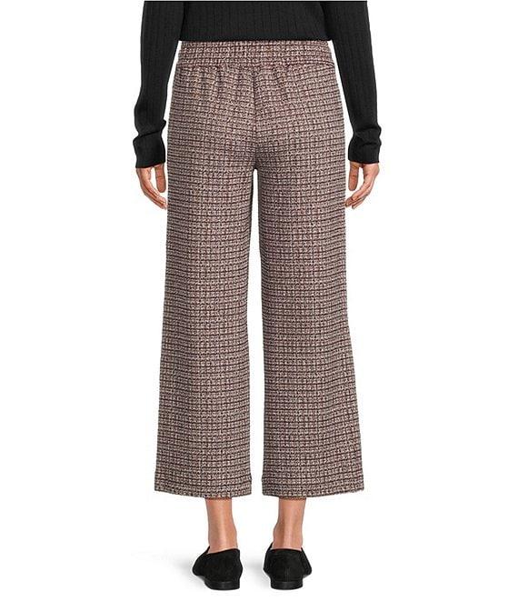 Liverpool Los Angeles Petite Size Crew Neck Long Soft Lace Inset Sleeve Top Product Image