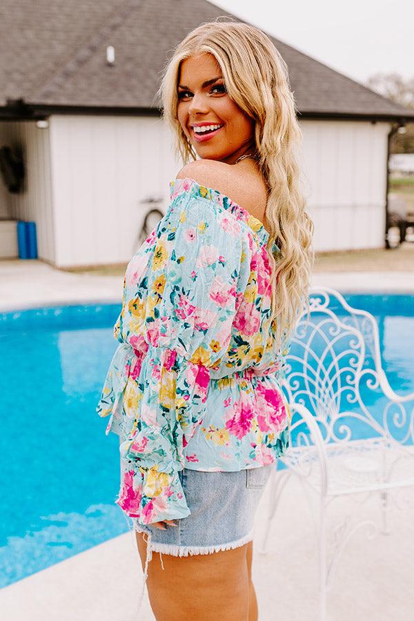 Sandy Shores Off Shoulder Top Curves Product Image