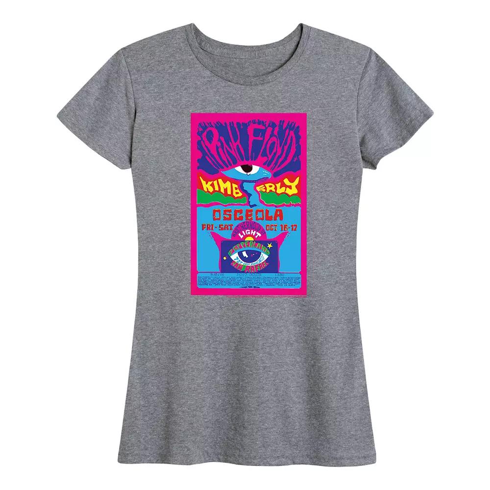 Women's Pink Floyd Pepperland Poster Graphic Tee, Girl's,  Product Image