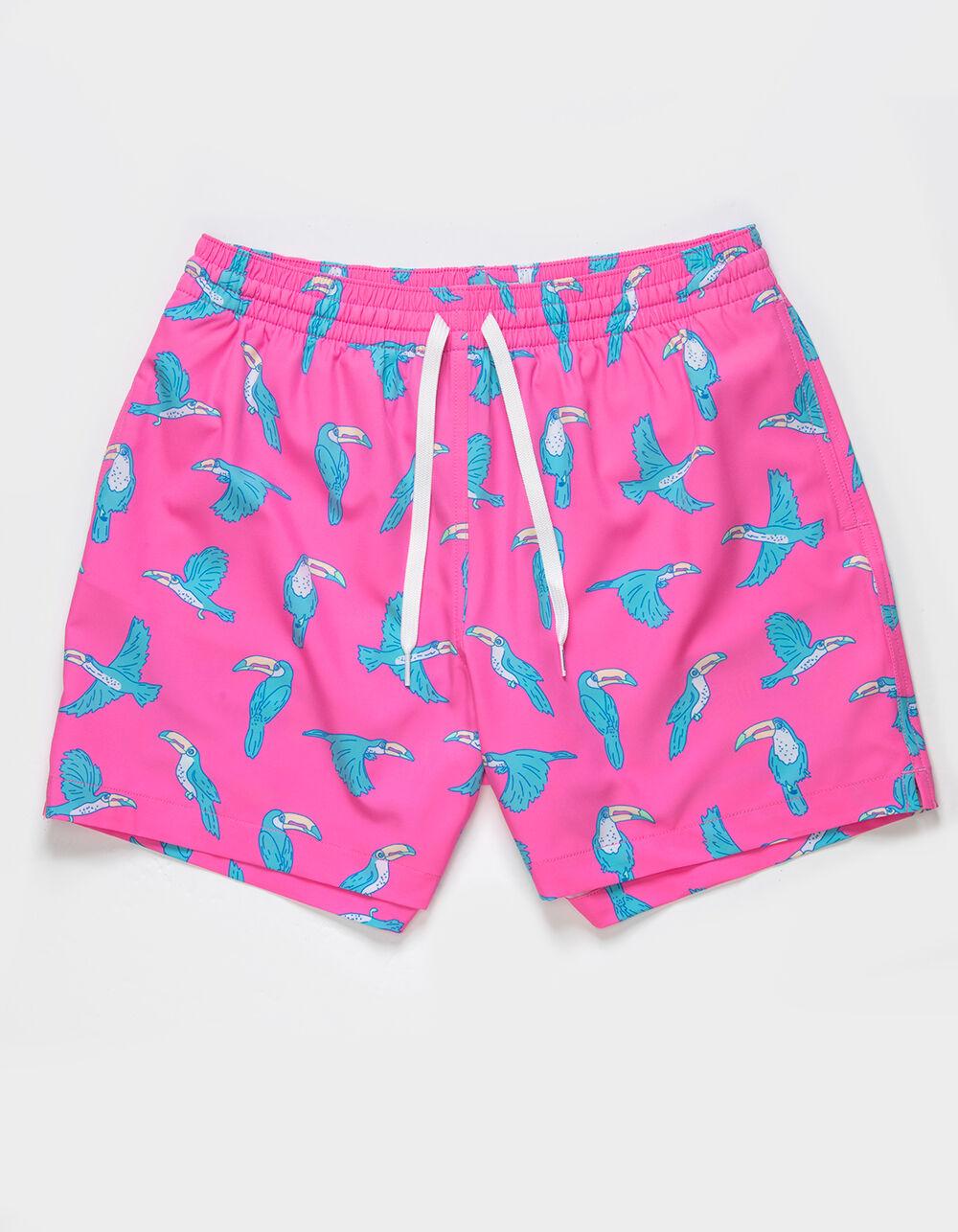 CHUBBIES Lined Classic Mens 5.5'' Volley Shorts - PINK Product Image
