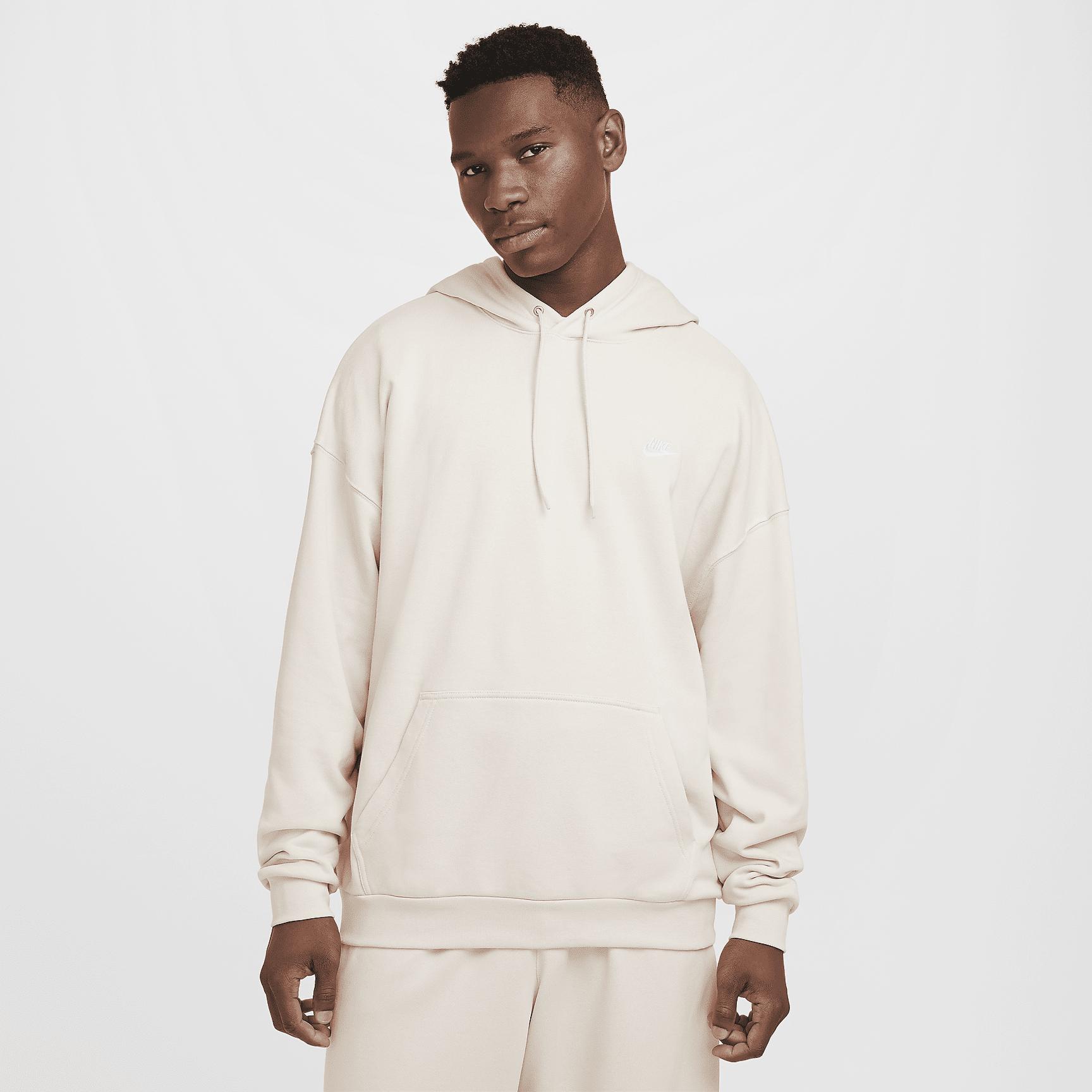 Mens Nike Club Fleece Oversized French Terry Pullover Hoodie Product Image