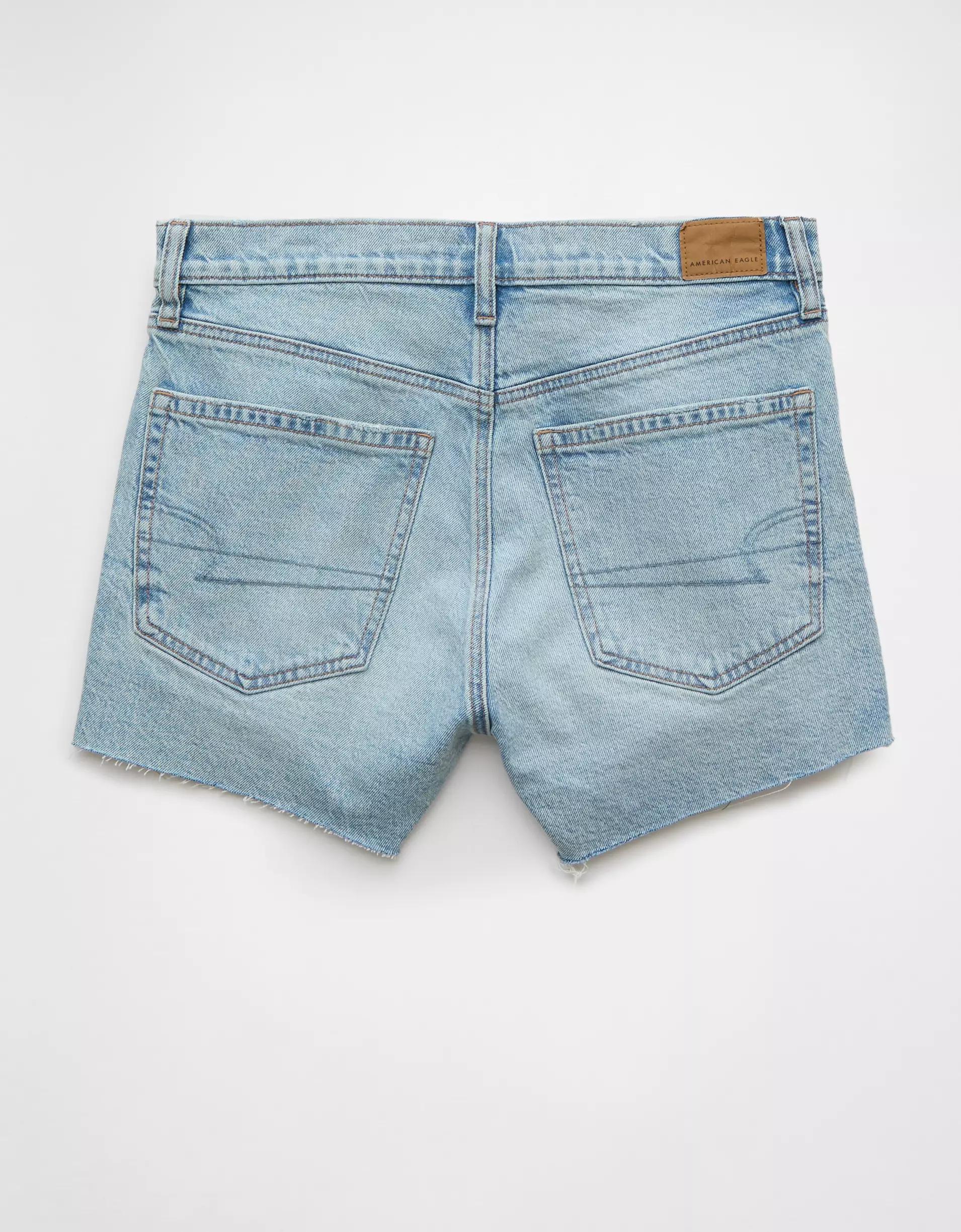 AE Stretch Low-Rise Ex-Boyfriend Denim Short Product Image
