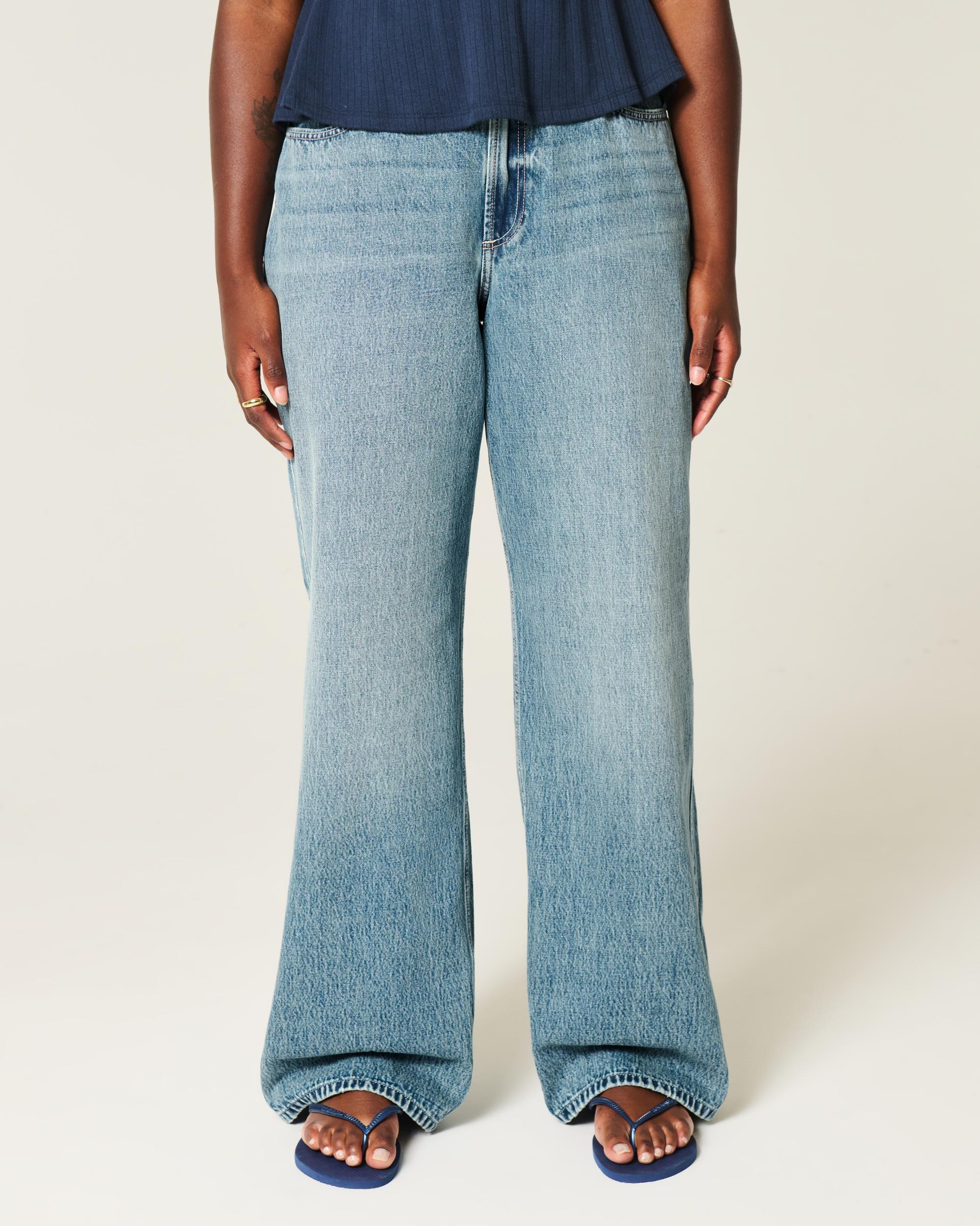 Curvy High-Rise Baggy Jeans Product Image