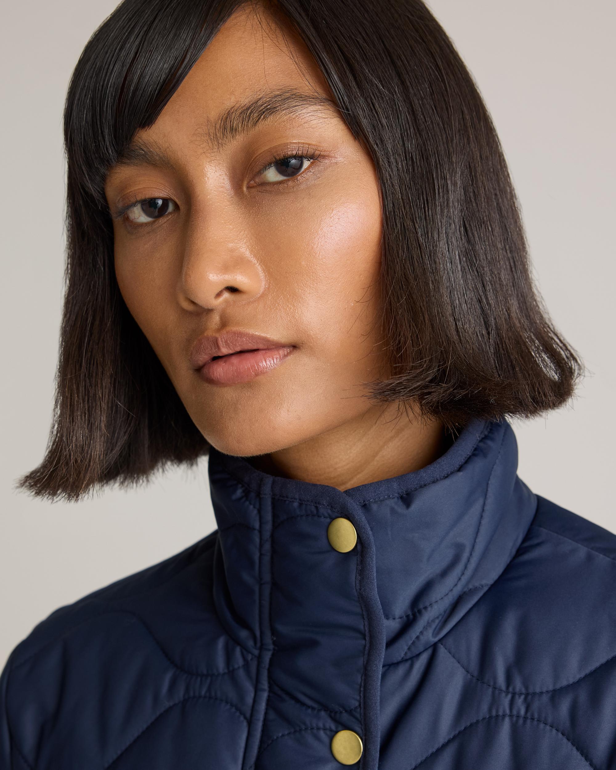 Quince | Women's Featherless Quilted Long Puffer Jacket Size XL, Nylon Product Image