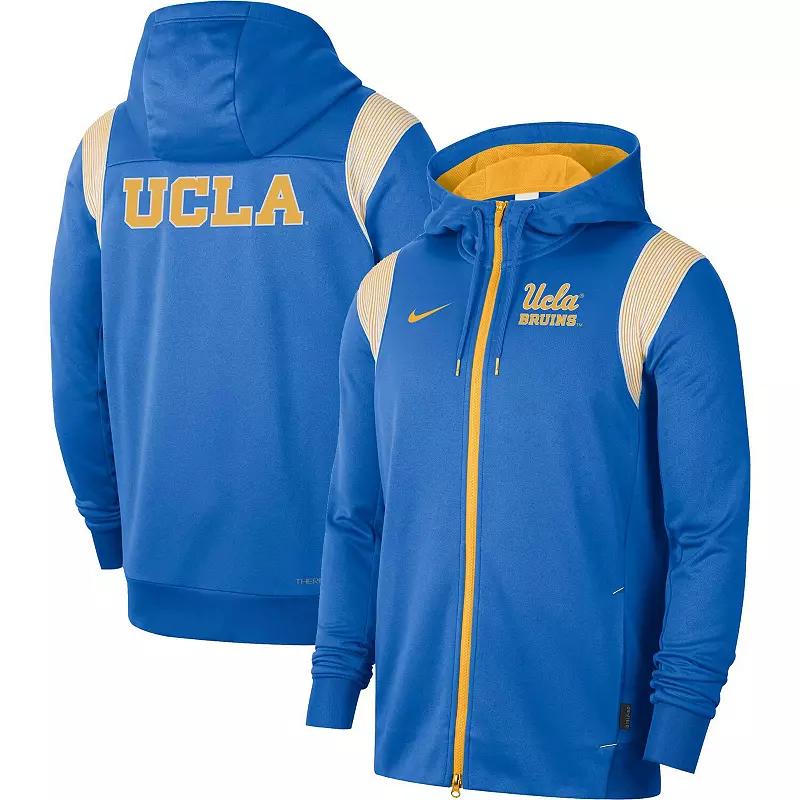 Men's Nike Royal Florida Gators 2022 Sideline Lockup Performance Full-Zip Hoodie Jacket,  Product Image