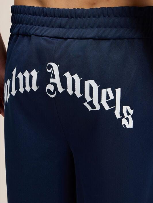 Back Curved Logo Track Shorts Product Image