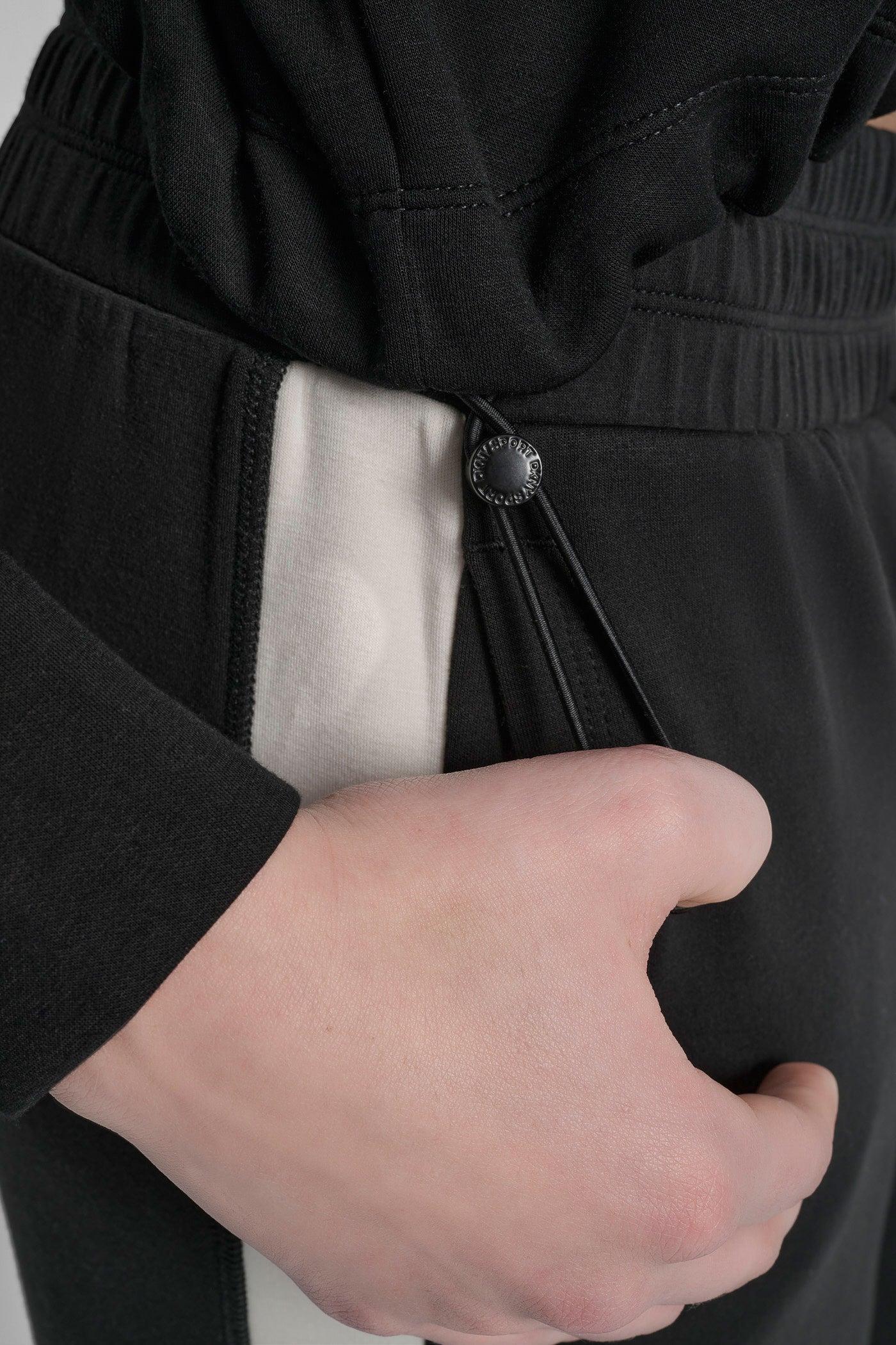 CROPPED DRAWSTRING-HEM SWEATSHIRT Product Image