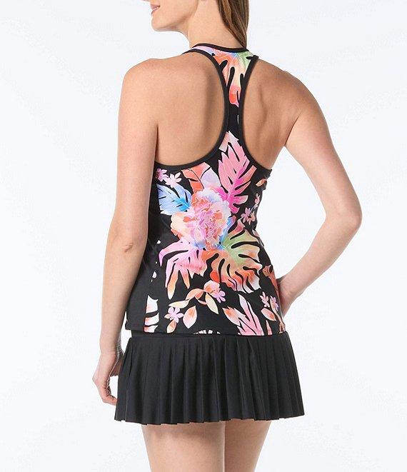 Beach House Solid Stephanie Pleated Swim Skort Product Image