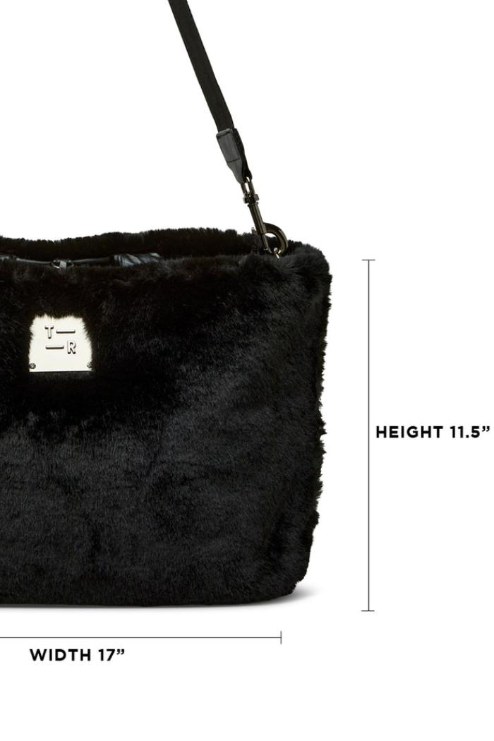 Duplex Reversible Faux Fur Tote Product Image
