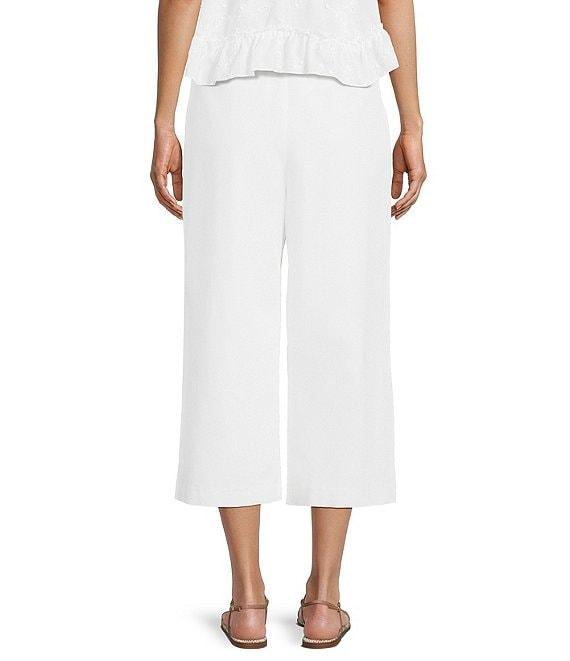 I.N. San Francisco Linen Wide Leg Crop Trouser Product Image