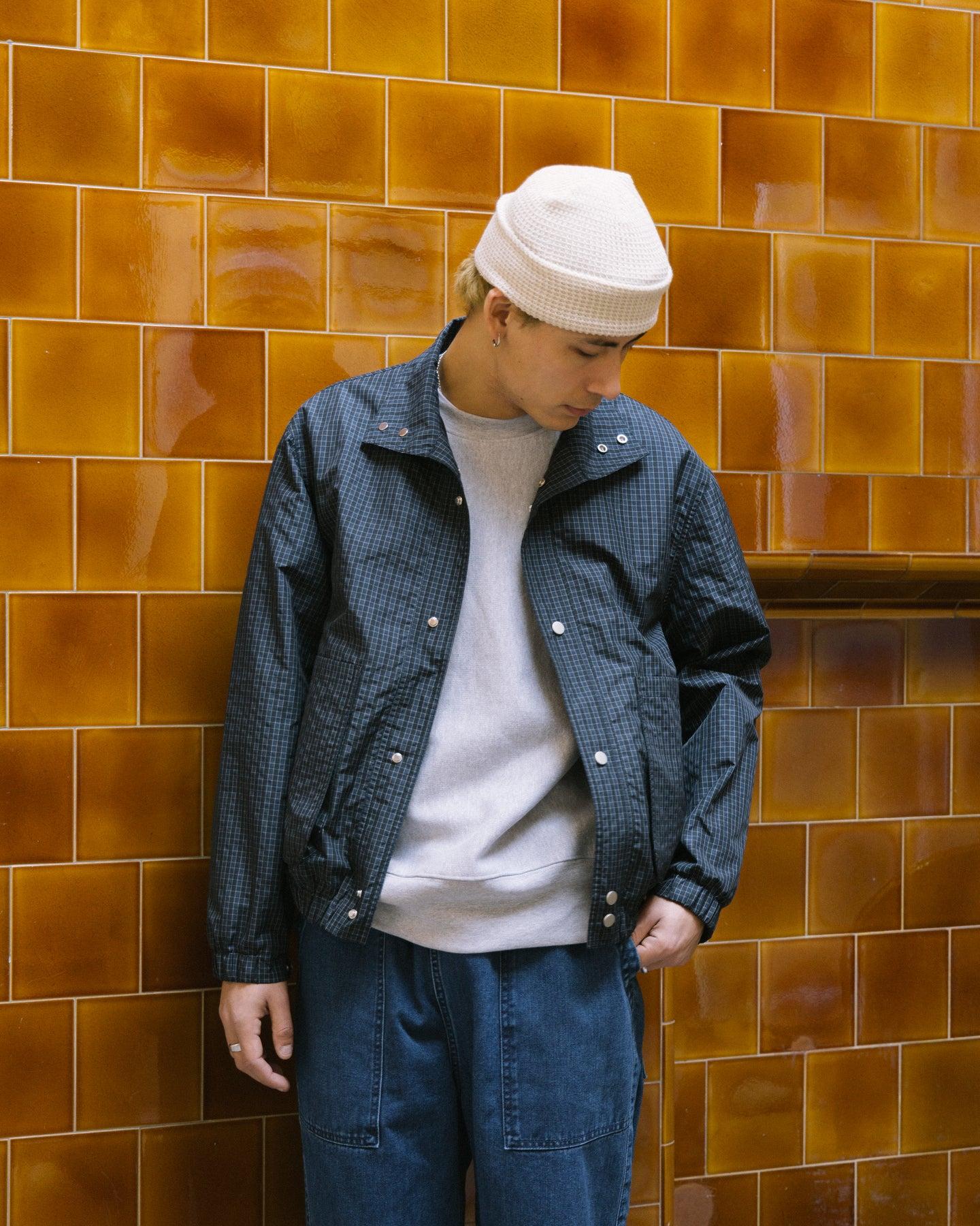 Blacksmith - Cropped Fairway Jacket - Navy Product Image