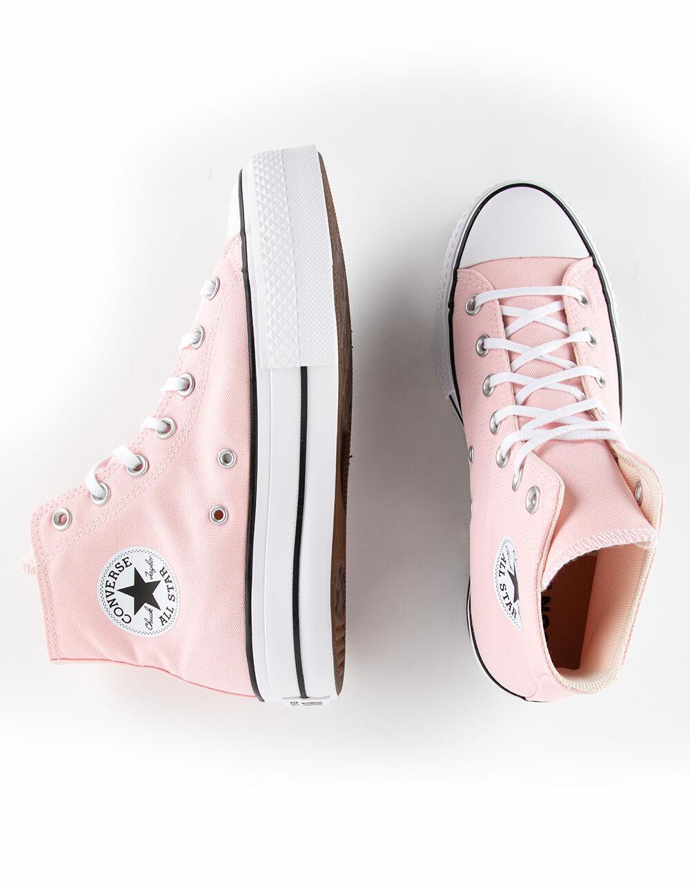 CONVERSE Chuck Taylor All Star Lift Platform Womens High Top Shoes - PINK Product Image