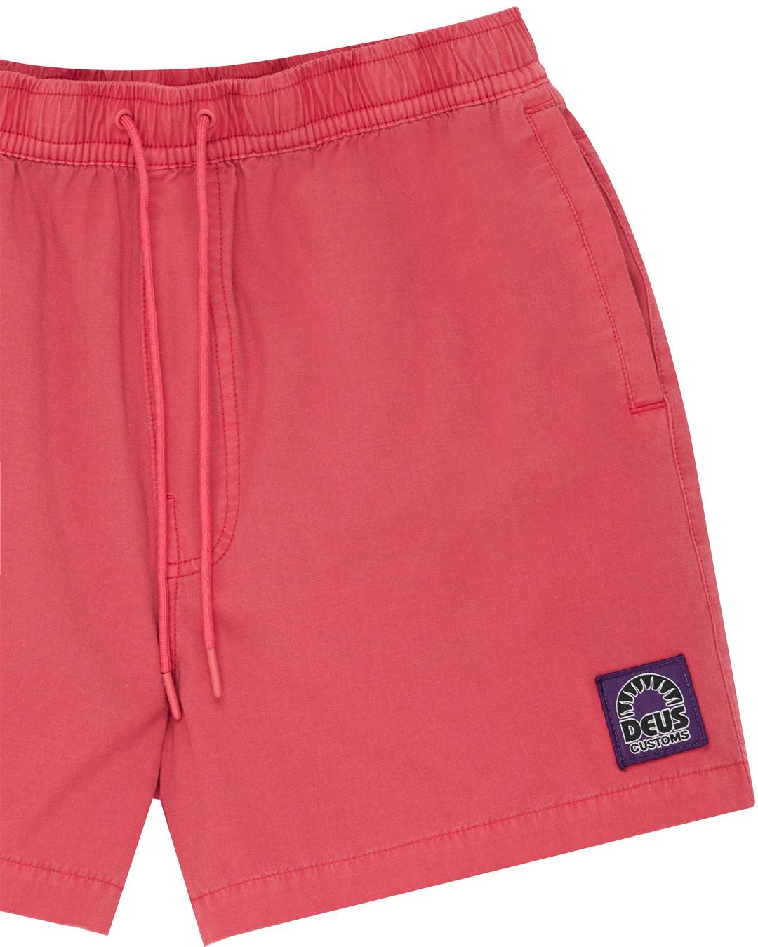 Sandbar Garment Dyed Short - Melon Red Product Image