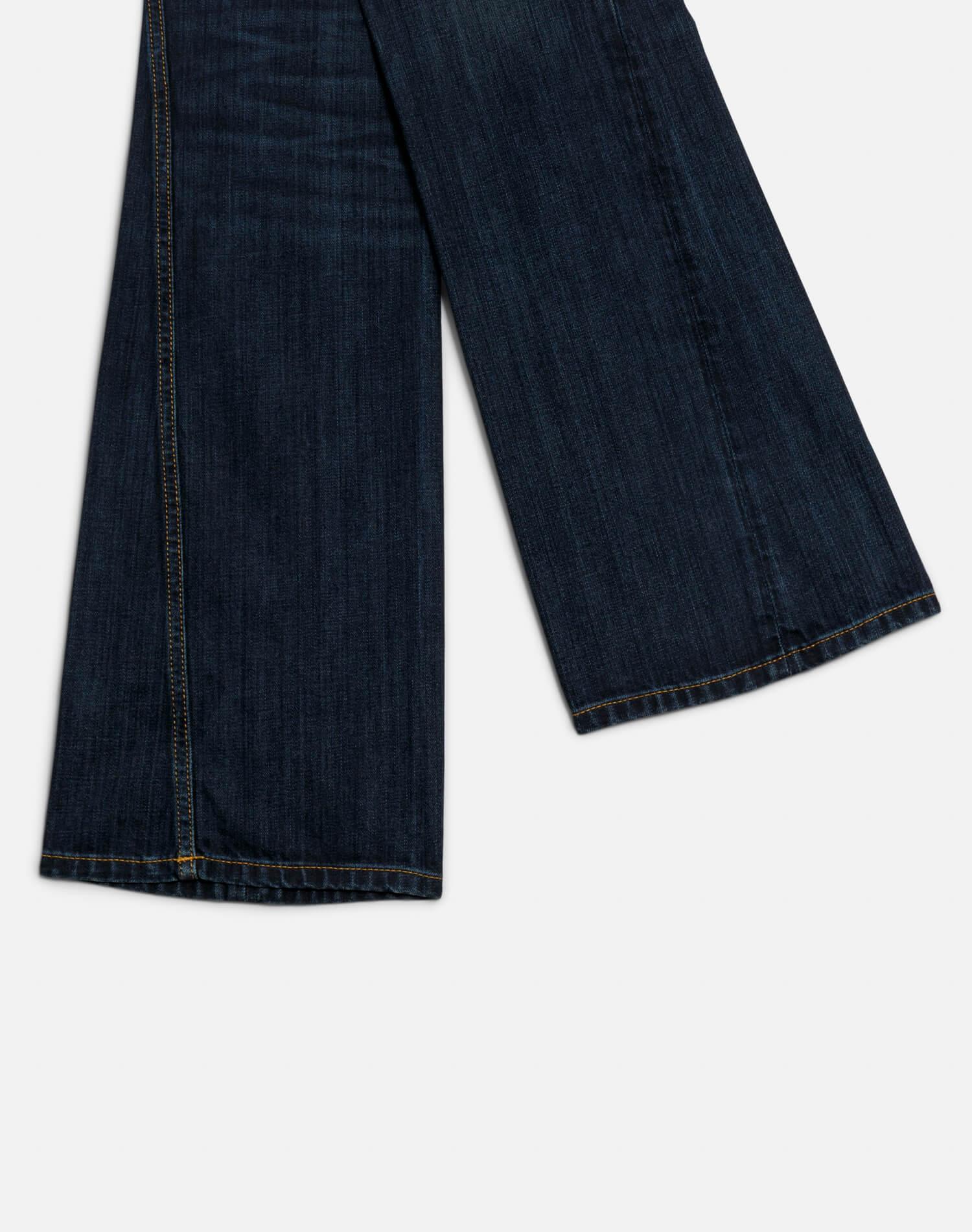 Twisted Mid Rise Bootcut - DK Lady Blue Product Image