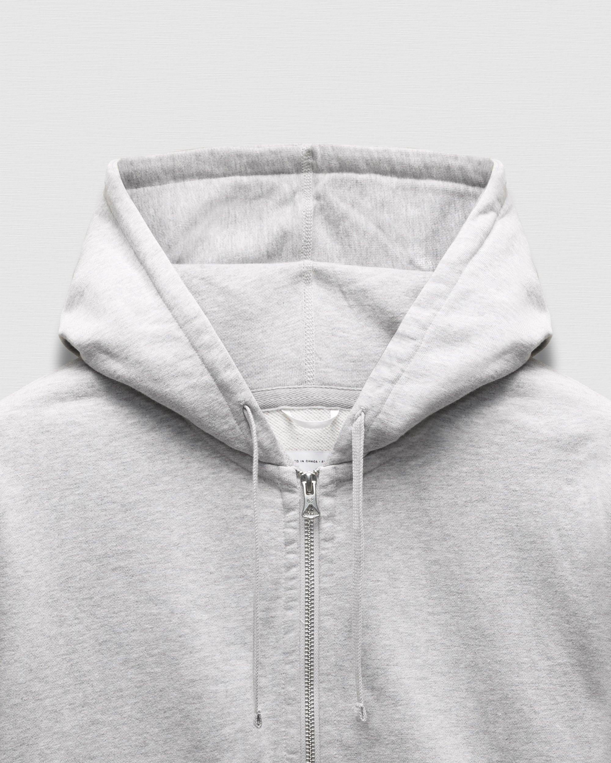 Midweight Terry Classic Full Zip Hoodie - Vault Male Product Image
