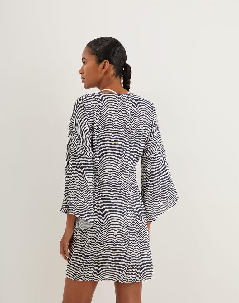 Perola Knot Short Cover Up - Ravine Product Image