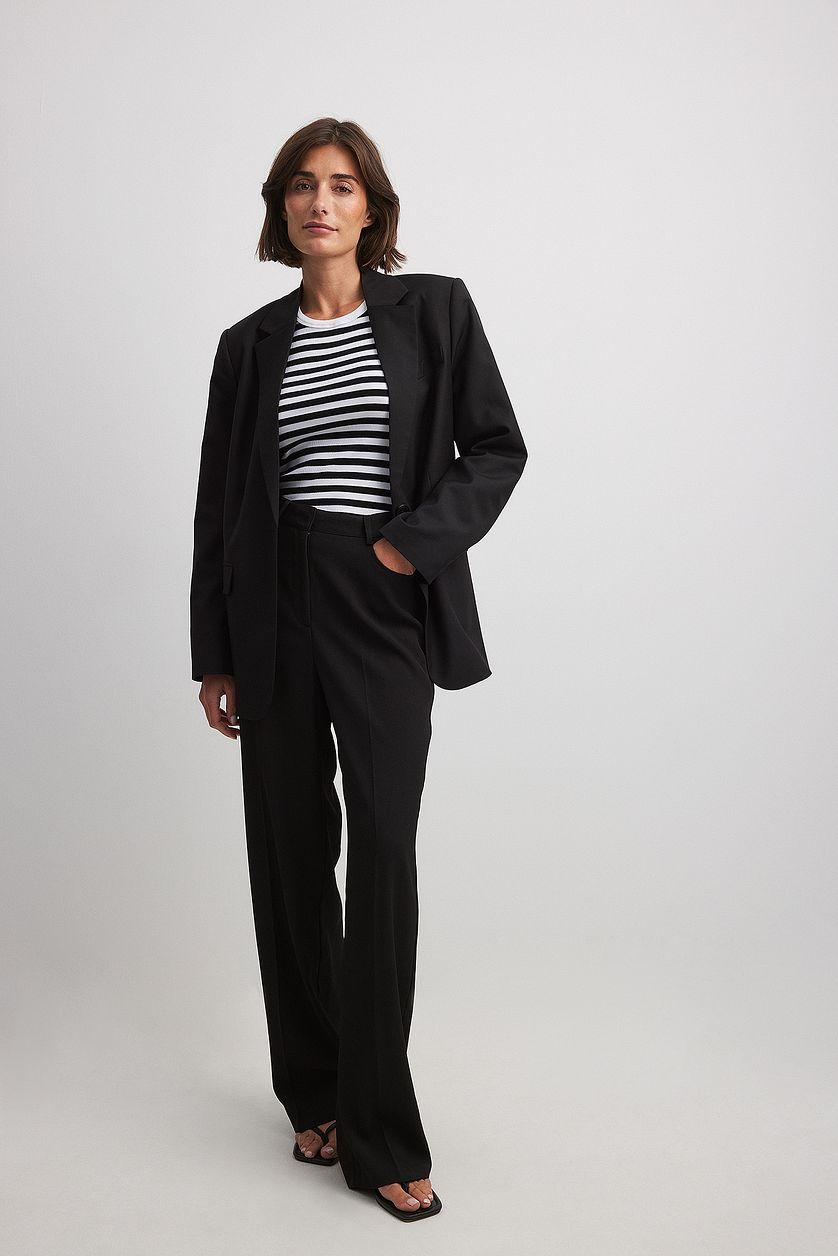 Striped Ribbed Tank Product Image