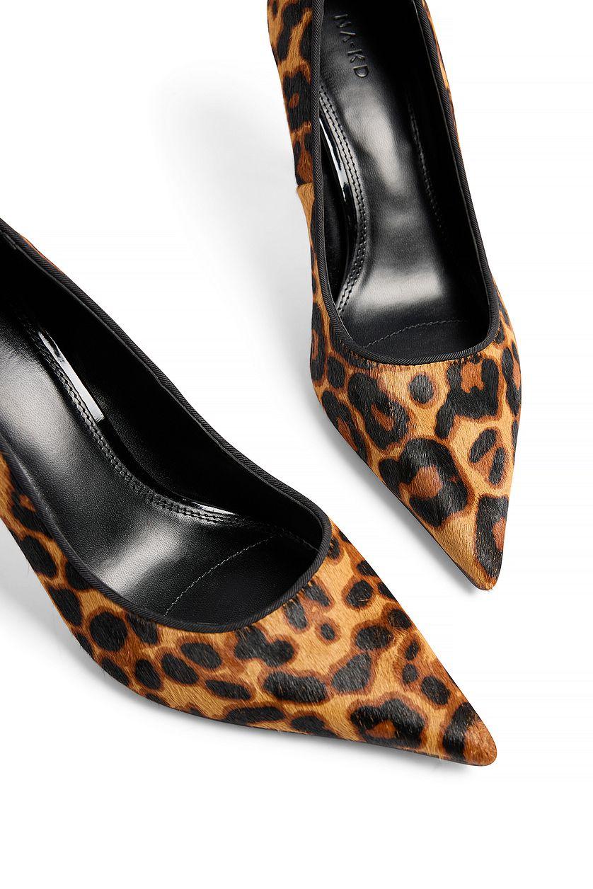 Pointy Leopard Pumps Product Image