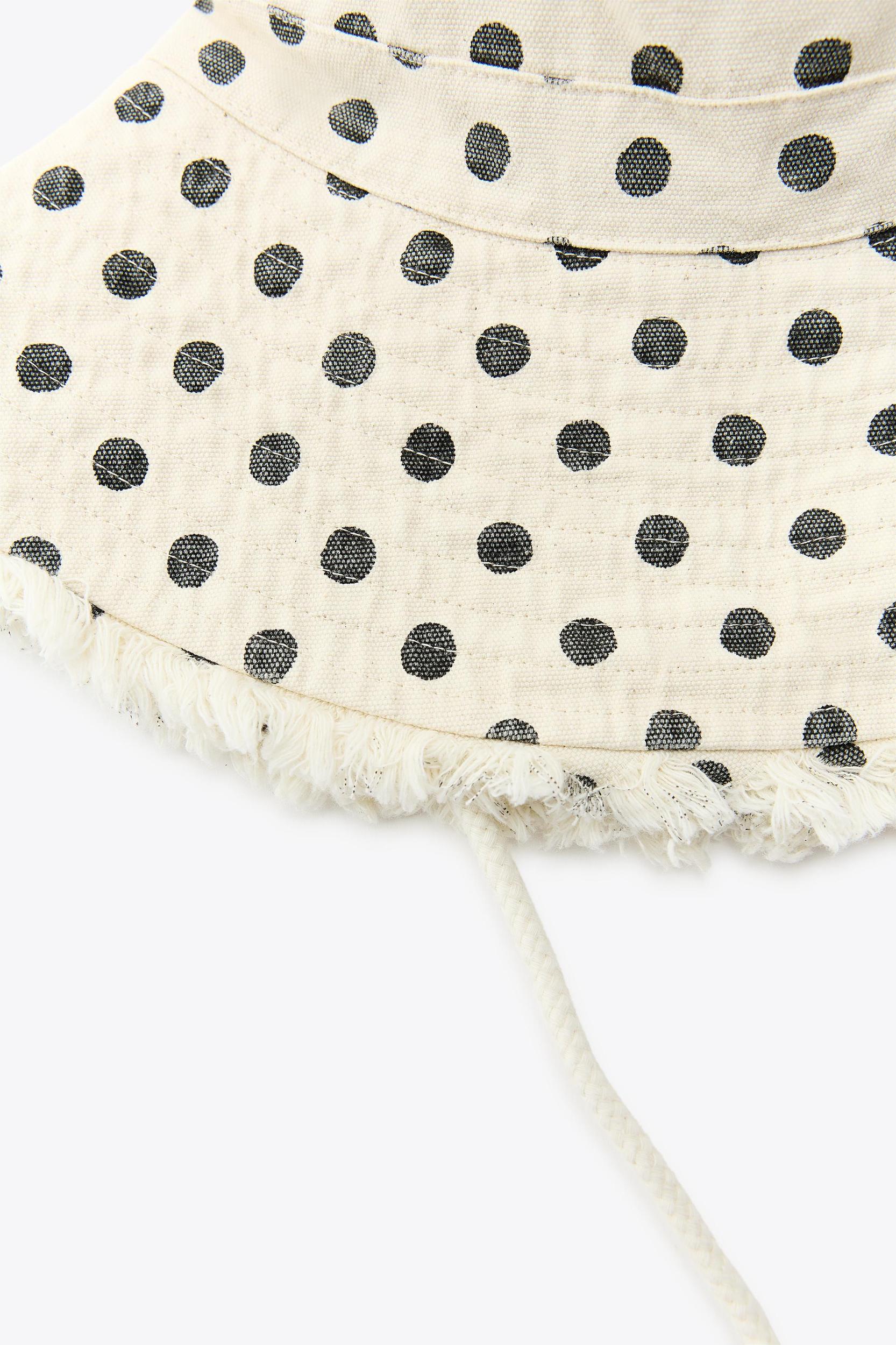POLKA DOT BUCKET HAT Product Image