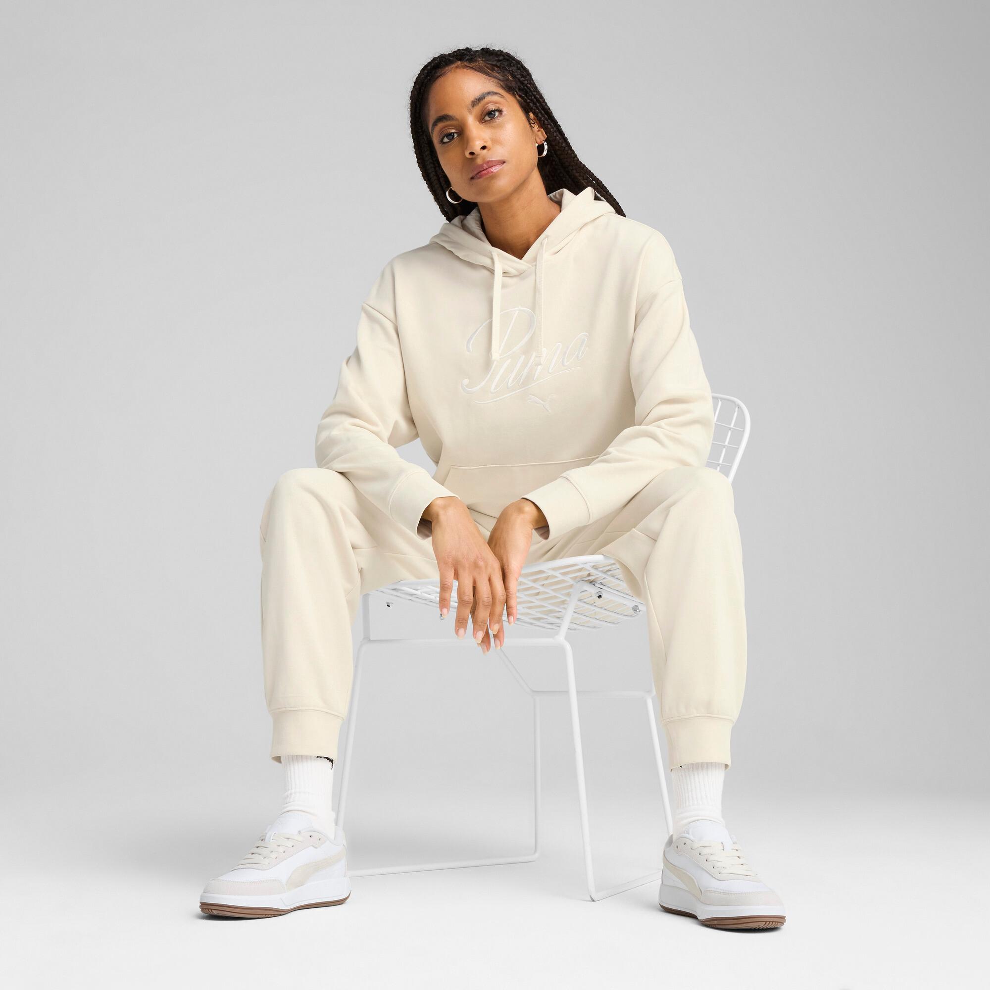 Essentials Script Women's Comfort Hoodie Product Image