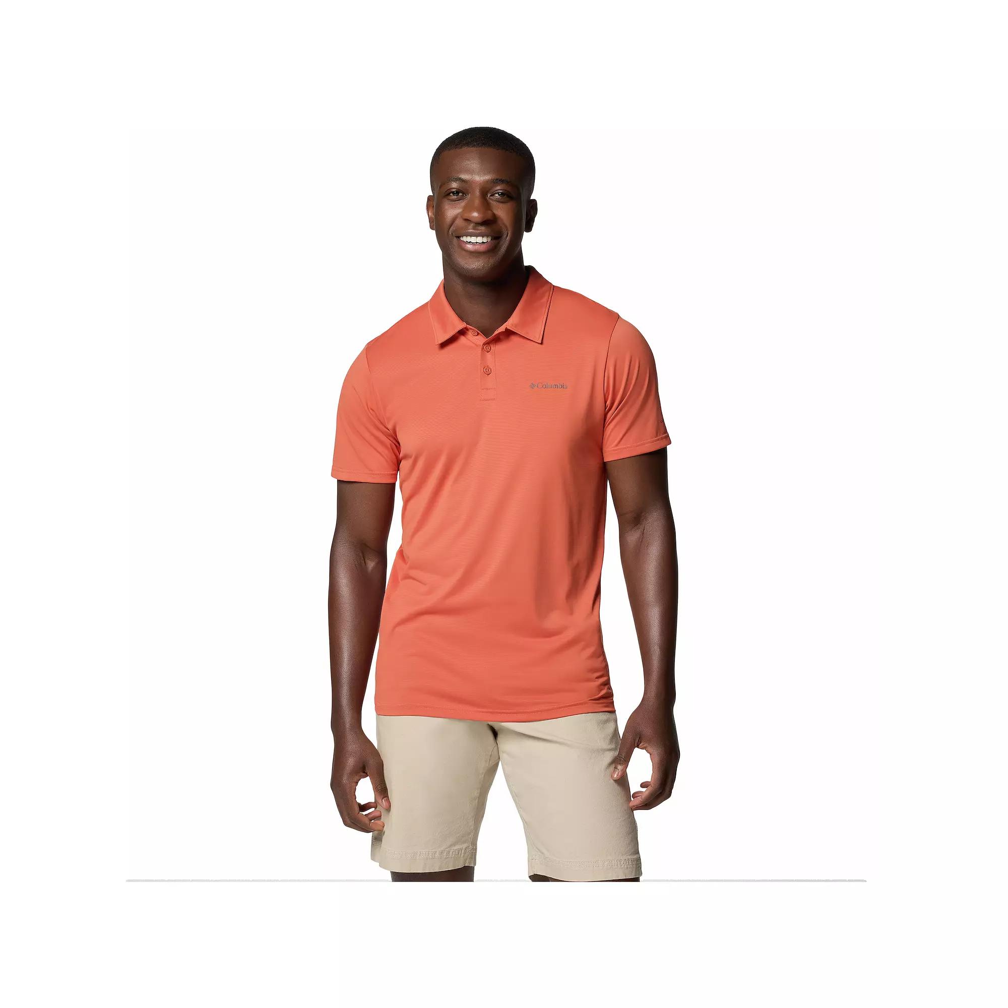 Men's Columbia Hiking Polo, Size: XL, Tuscan Product Image