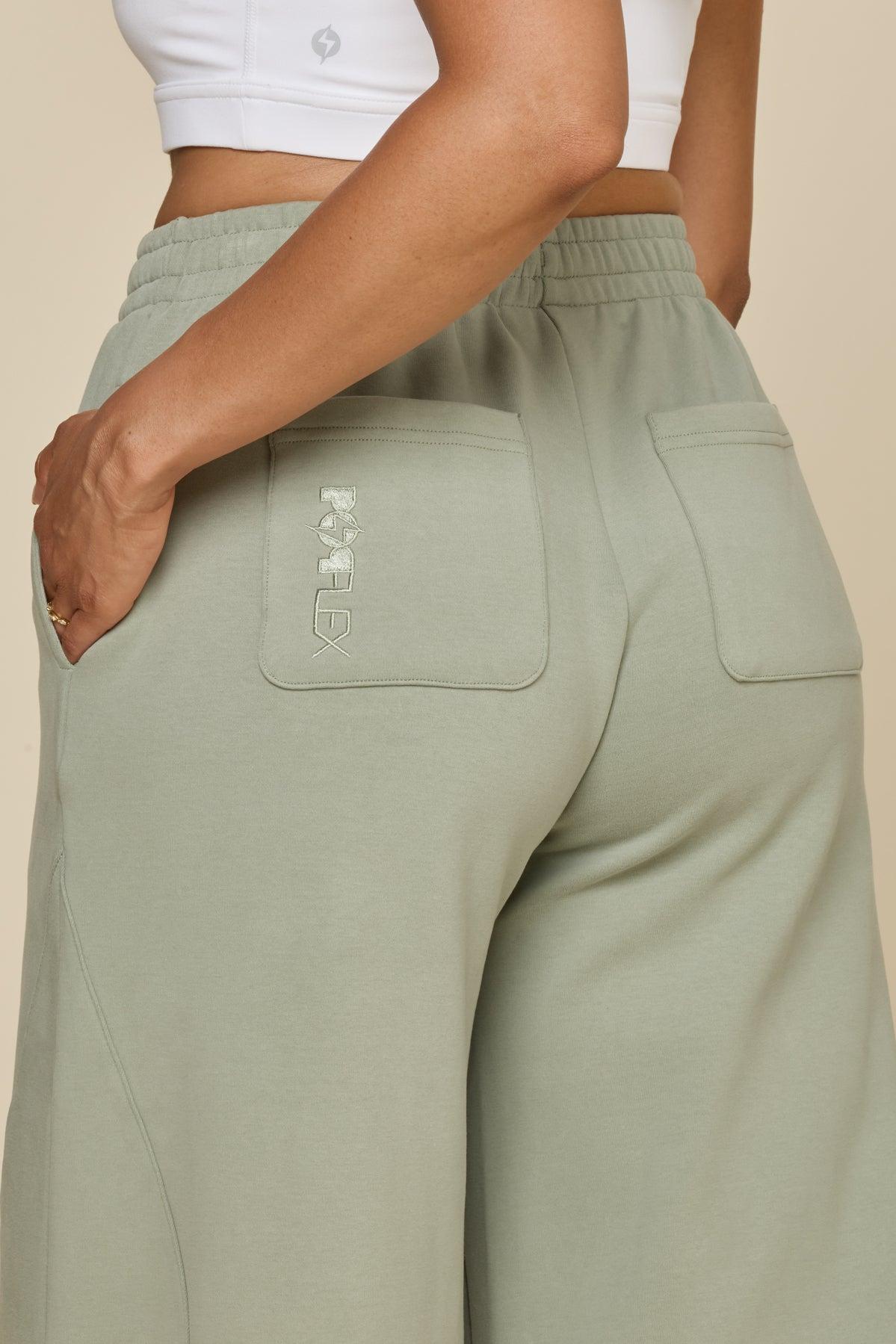 Superwide Sweatpant - Light Sage Product Image