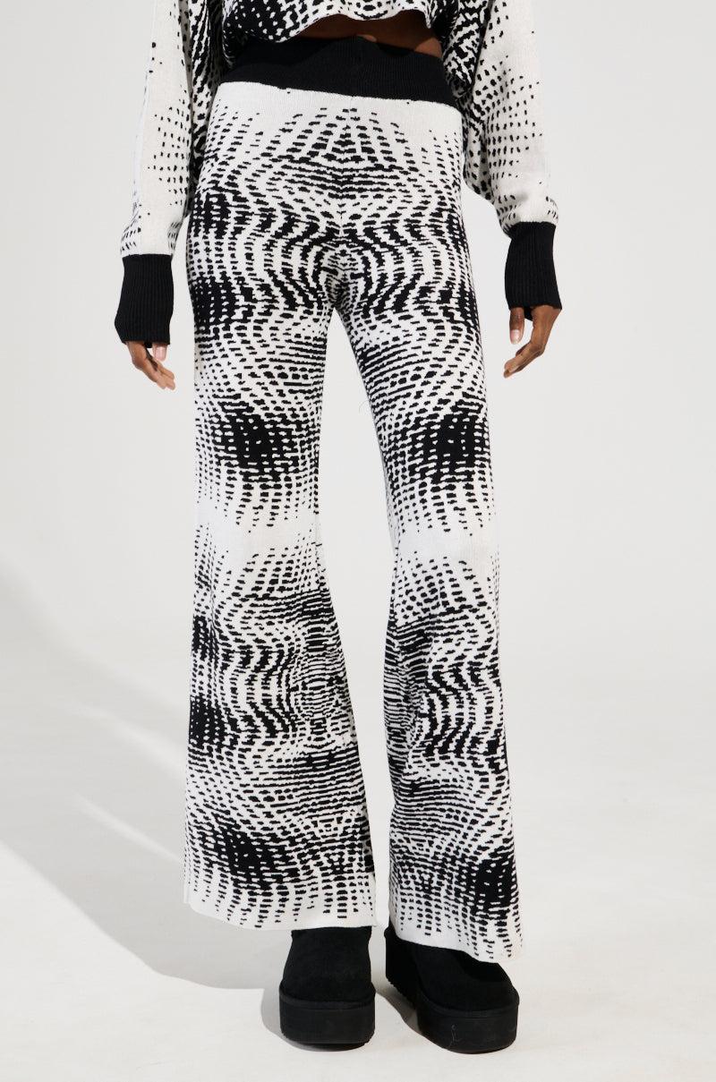 KALEIDOSCOPE DREAM WIDE LEG KNIT PANT Product Image