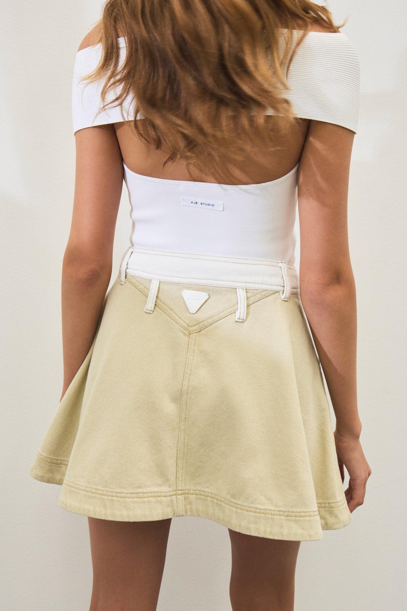 Sadie Denim Skirt Product Image