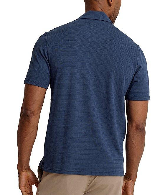 Southern Tide Woodland Covered Placket Short Sleeve Polo Shirt Product Image