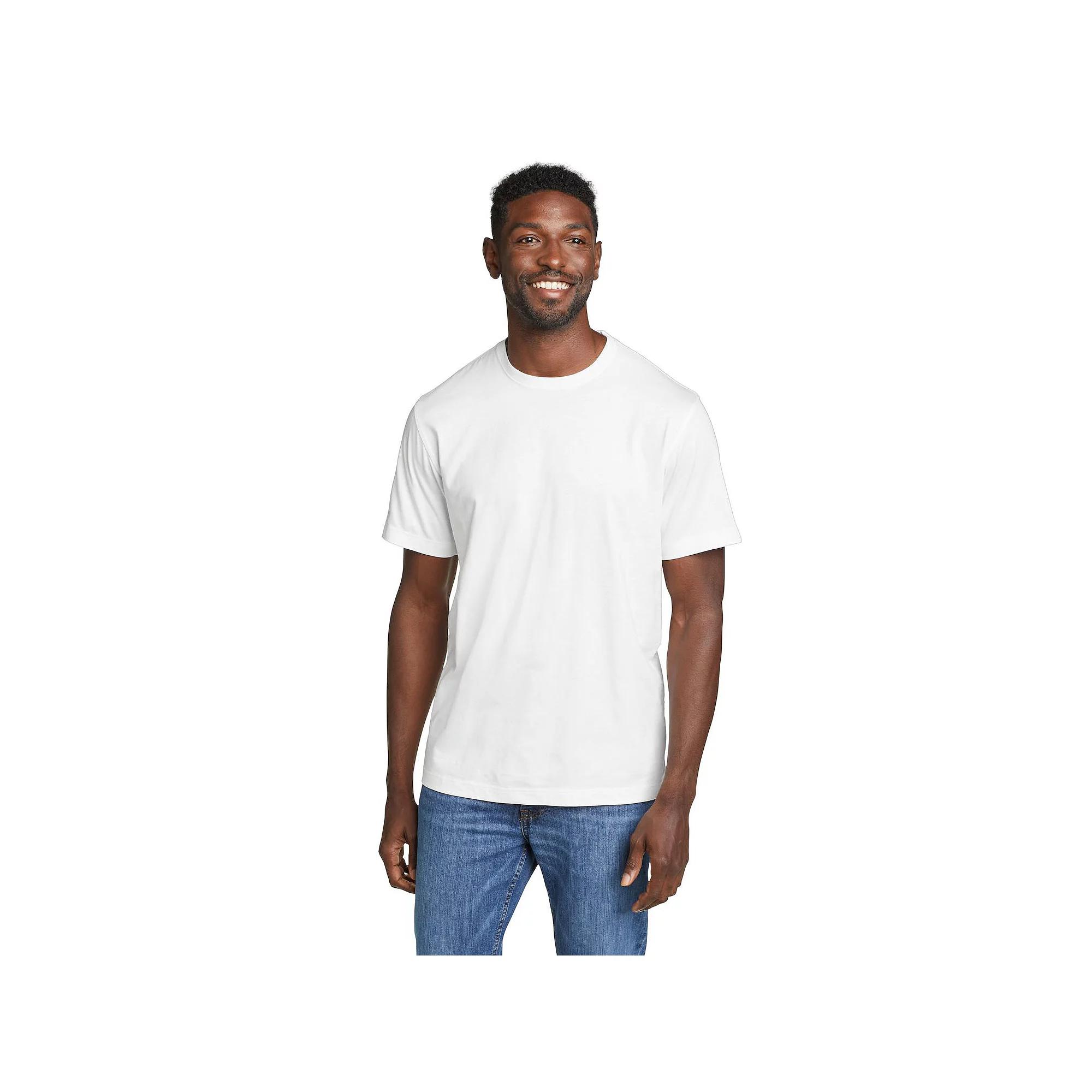 Men's Eddie Bauer Legend Wash Tee, Size: Large, White Product Image