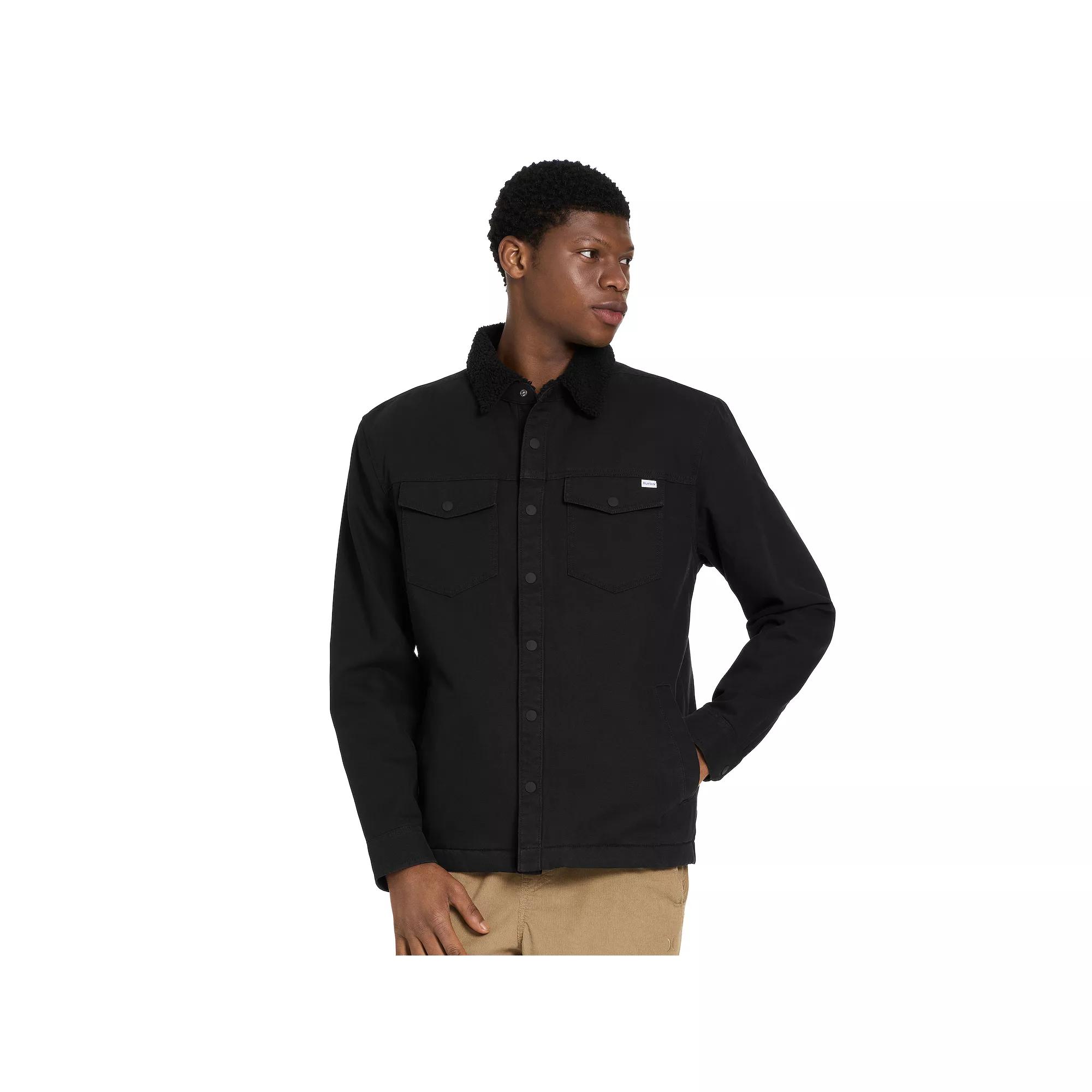 Men's Hurley Canvas Shirt Jacket,  Product Image