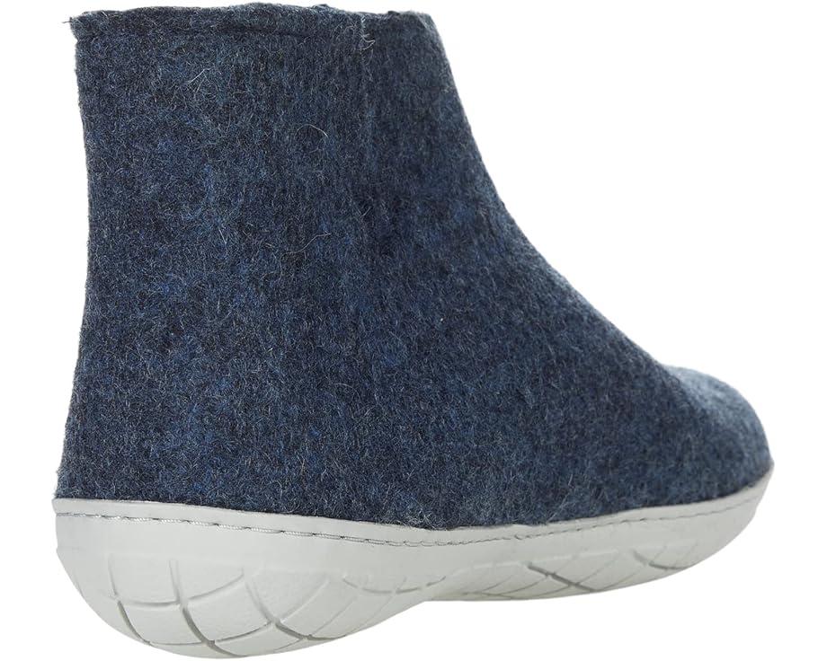 Wool Shoe Leather Outsole Product Image