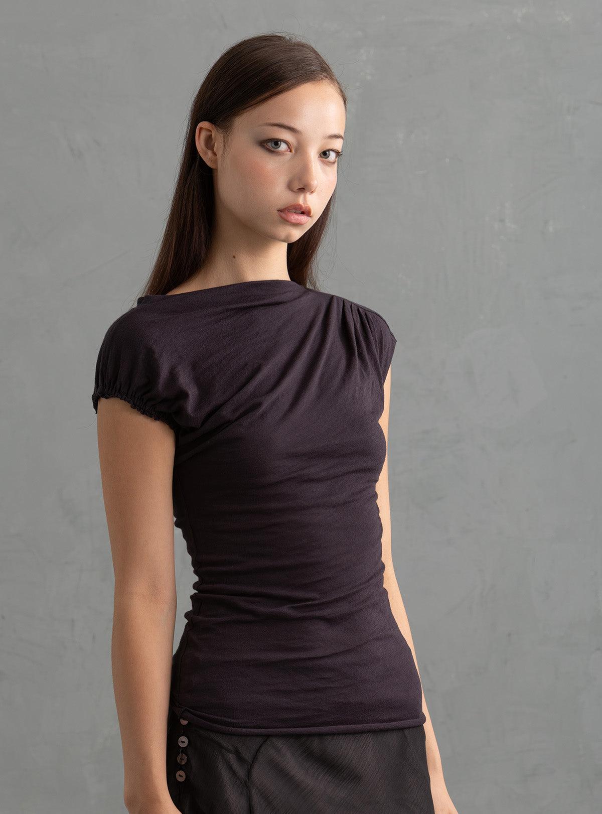 Mochi Top Vintage Black Female Product Image