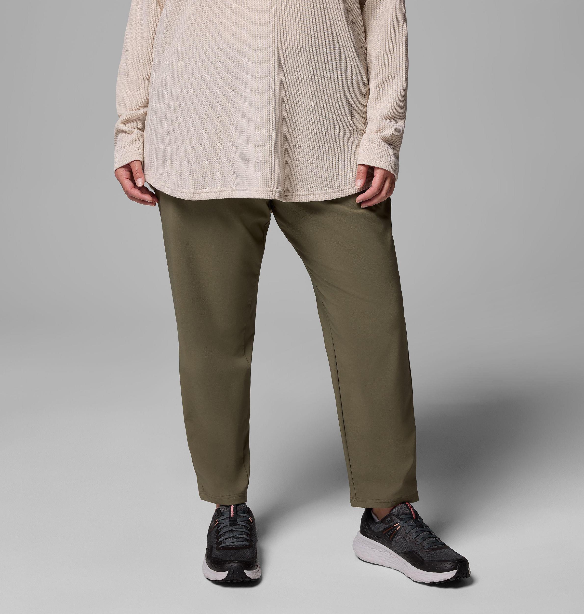 Columbia Womens All Seasons Slim Pull-On Pants - Plus Size- Product Image