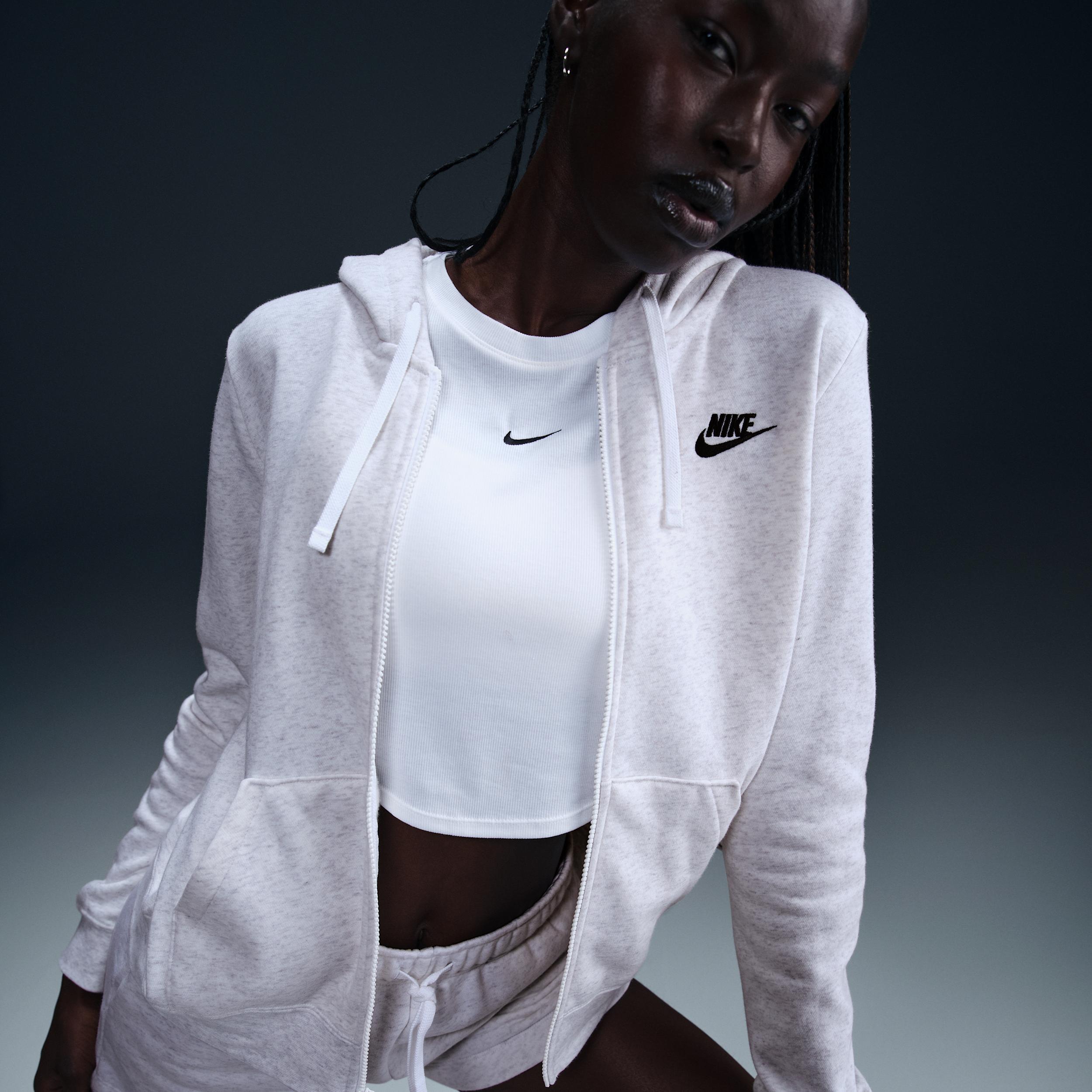 Women's Nike Sportswear Club Fleece Full-Zip Hoodie Product Image