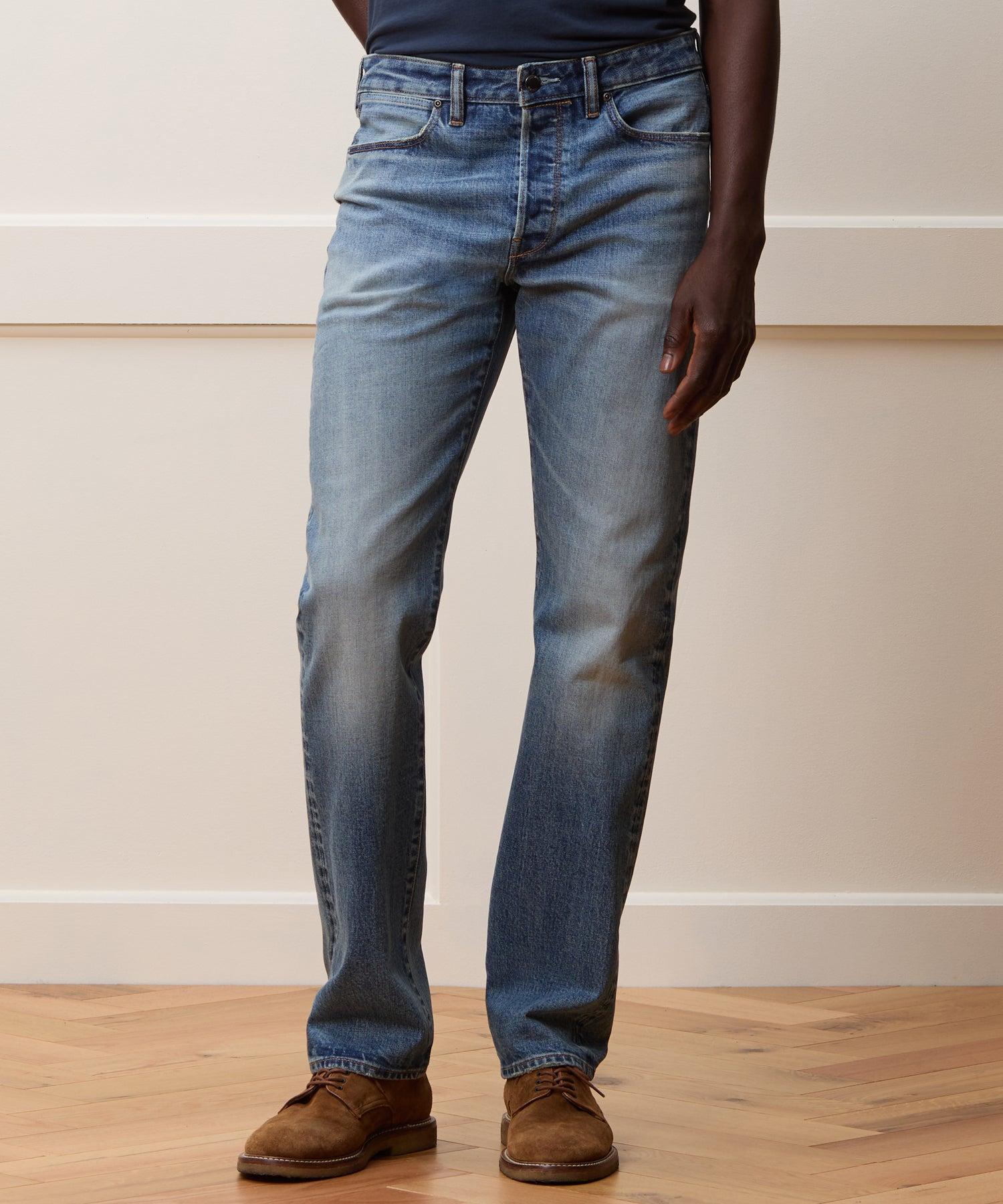 Straight Fit Japanese Selvedge Jean Product Image