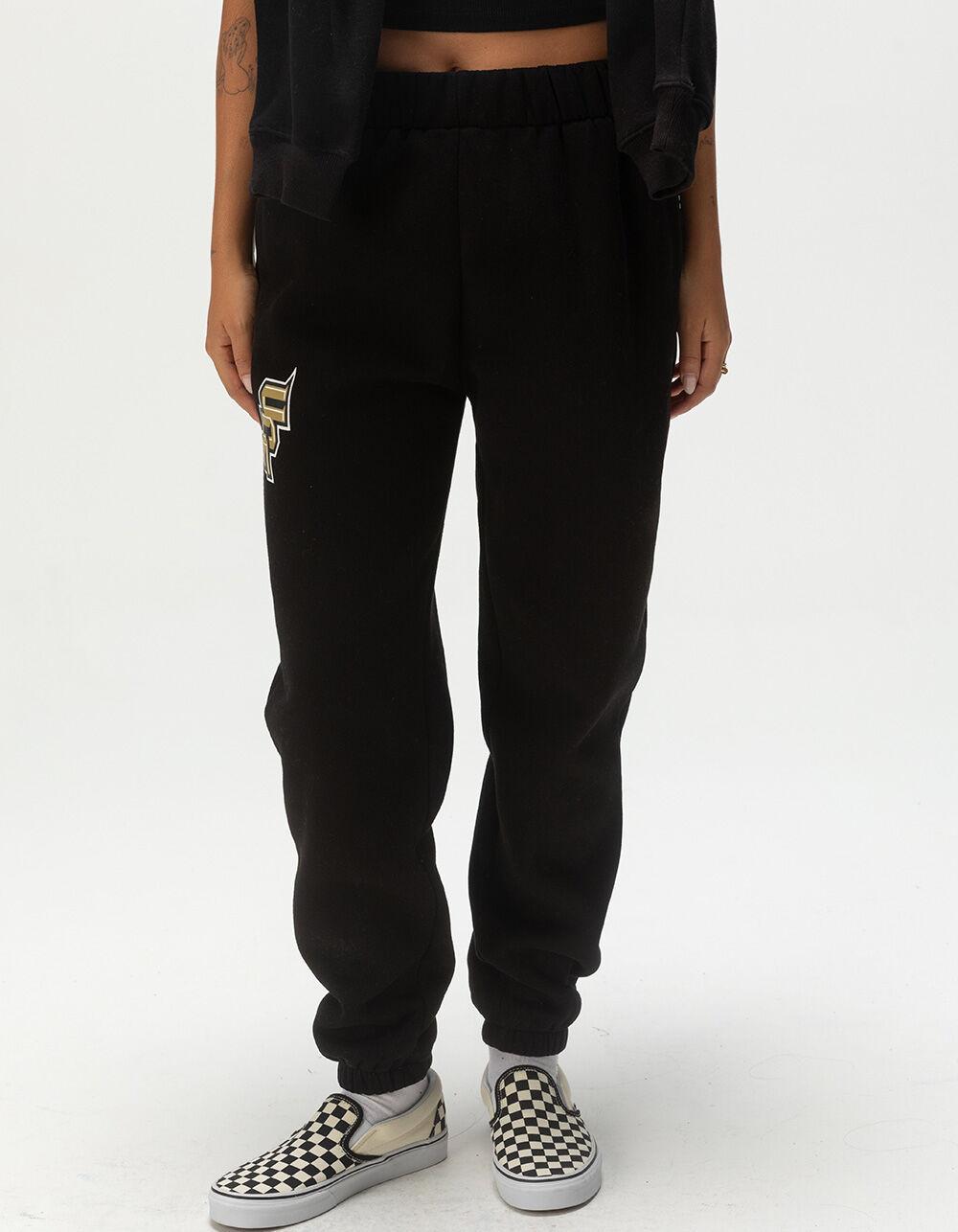 HYPE AND VICE University of Central Florida Womens Sweatpants - BLACK Product Image