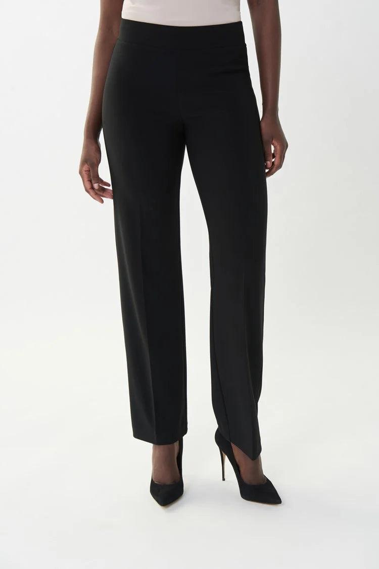 Classic Wide Leg Pant - Black Product Image