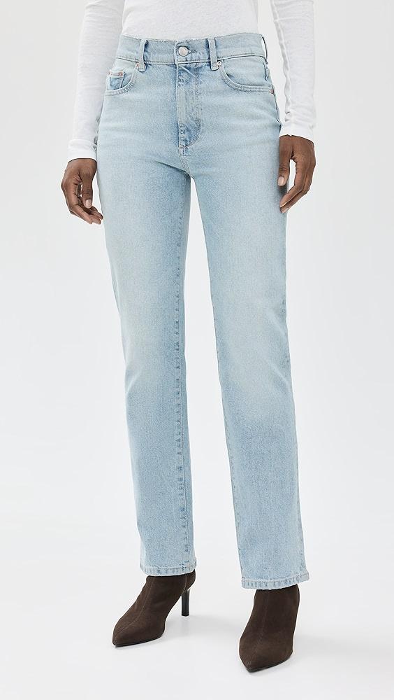 DL1961 Patti Straight High Rise Vintage Ankle Jeans | Shopbop Product Image