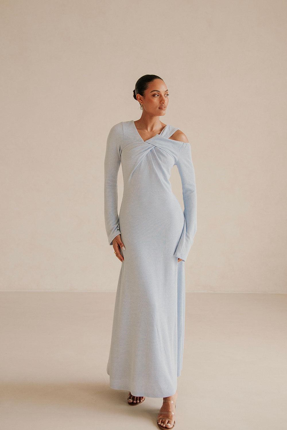 Nyla Dress - Blue Product Image