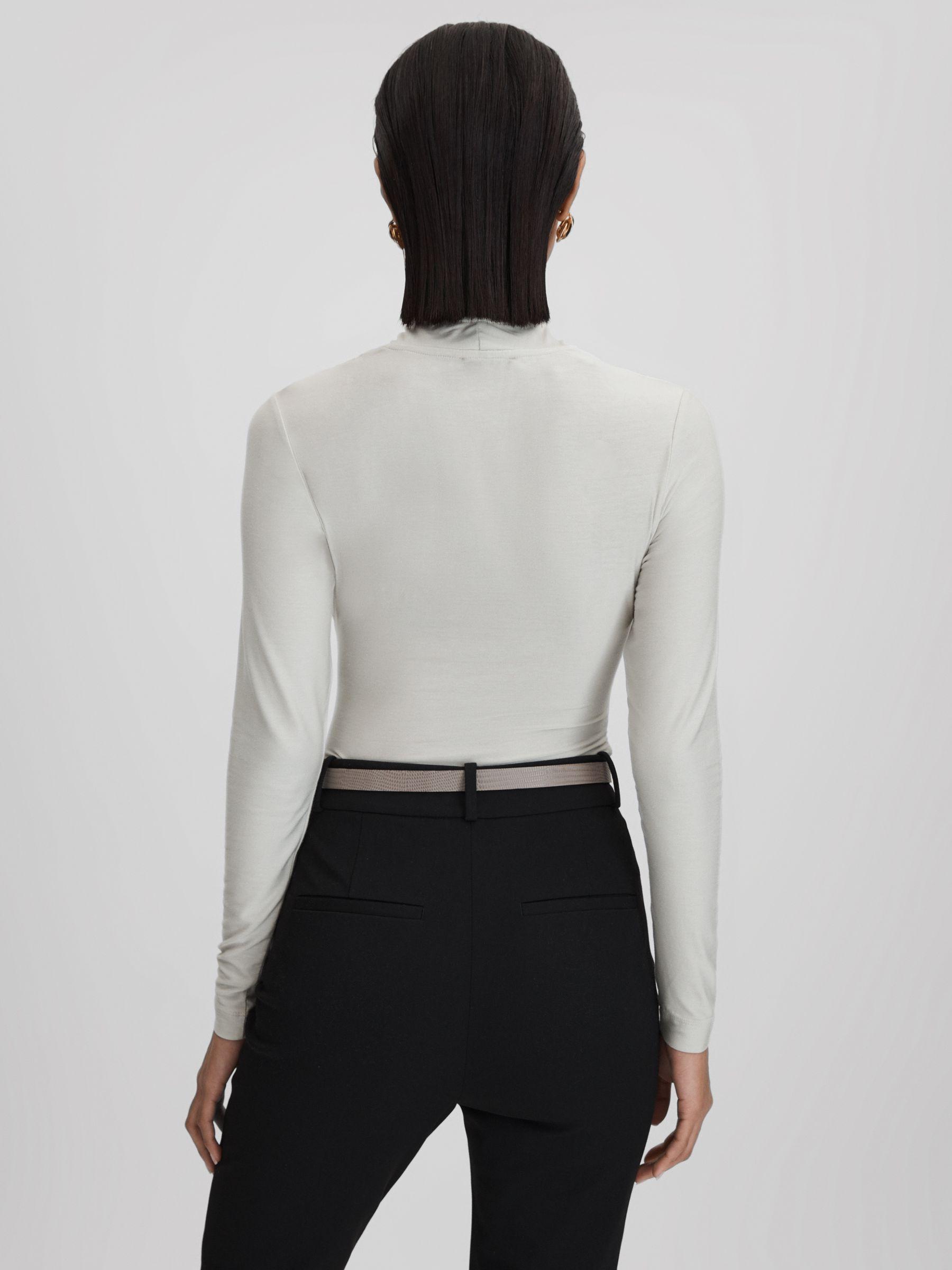 Wrap Front Top in Mint Product Image