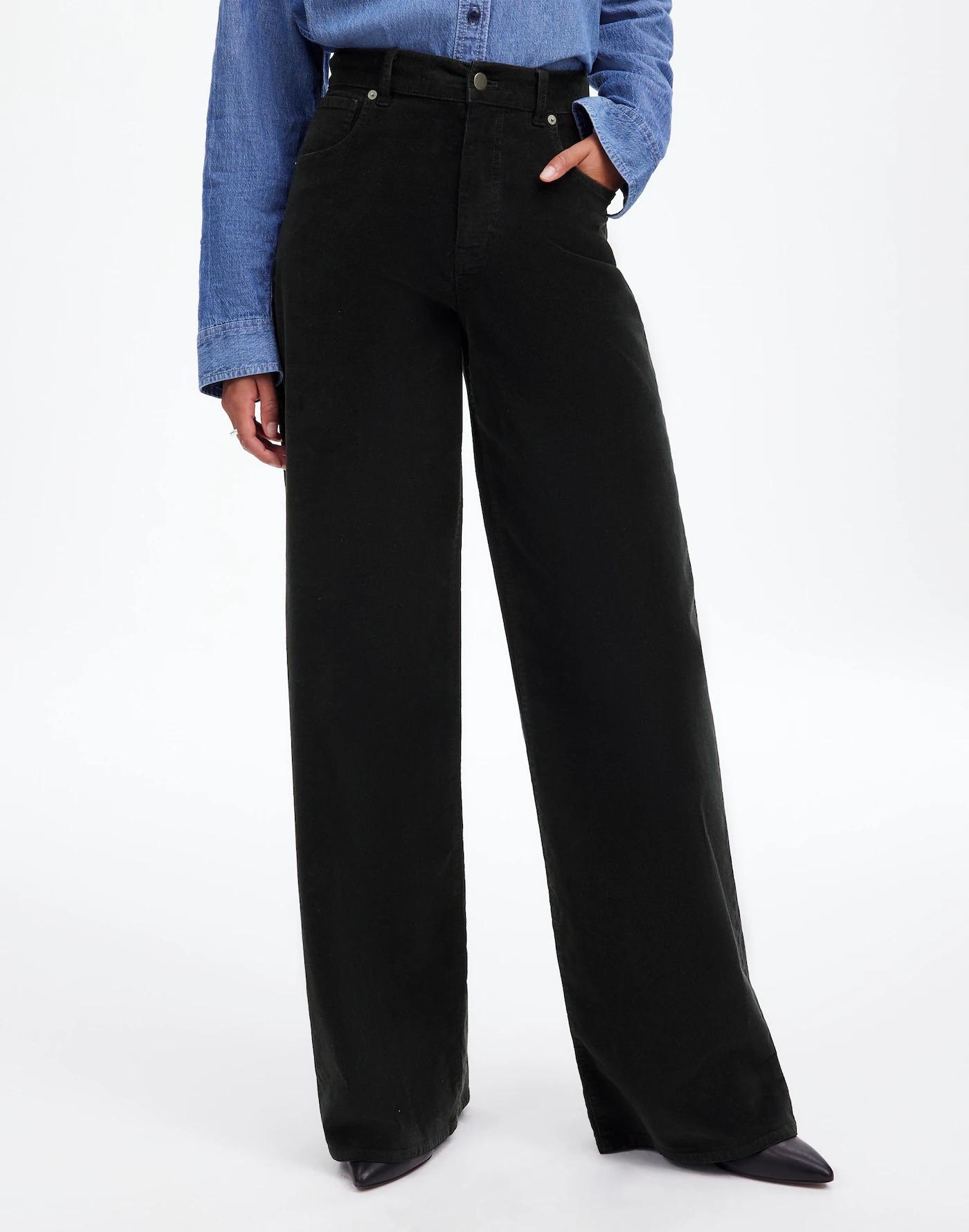 Superwide-Leg Pants in Corduroy Product Image