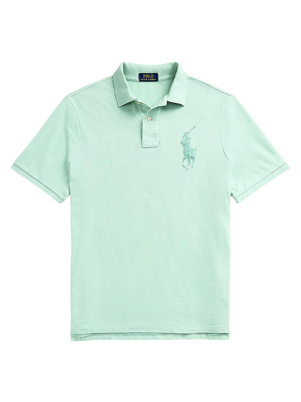 Mens Polo Bear Cotton-Blend Polo Shirt Product Image