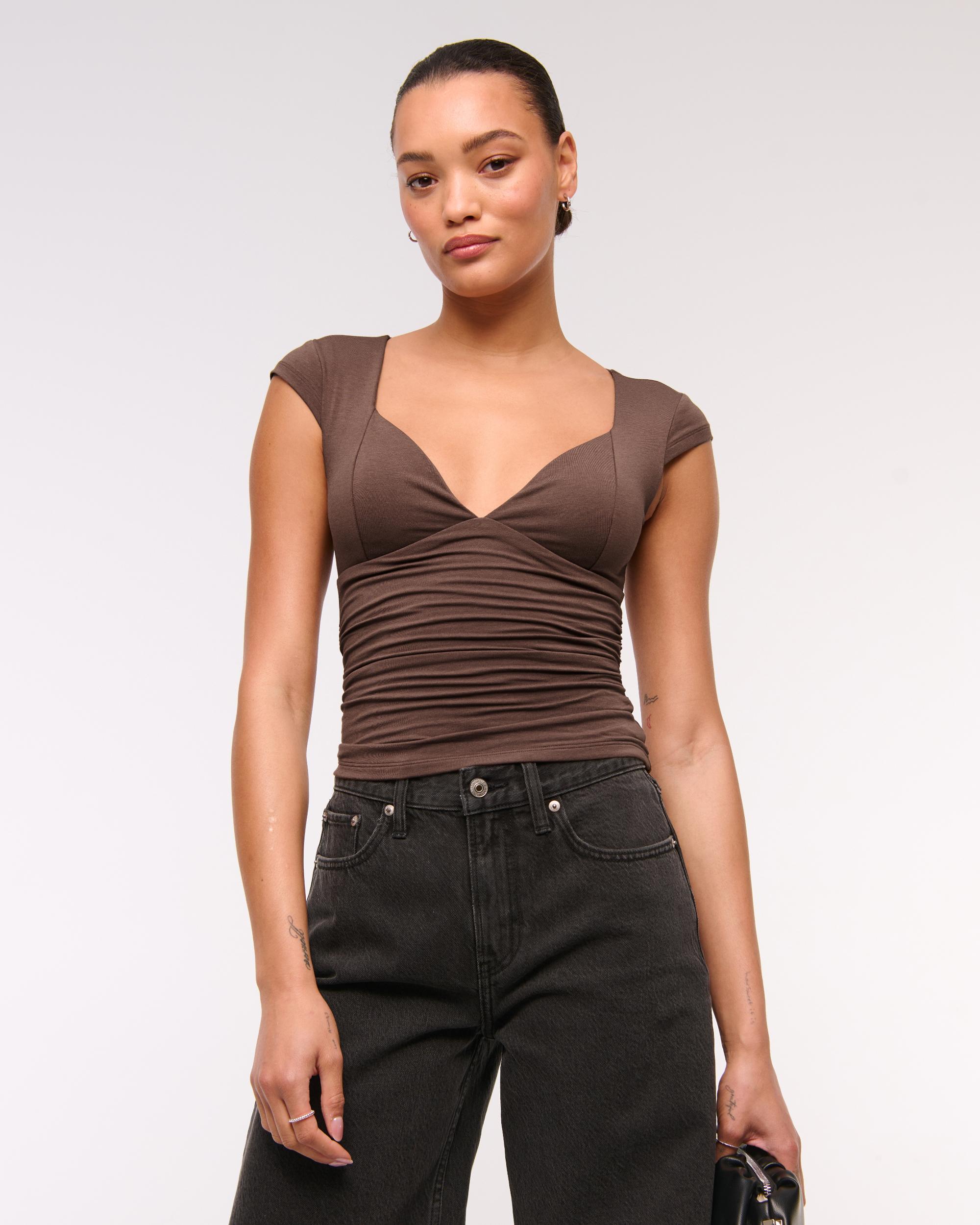 The A&F Zoe Bra-Free Top Product Image