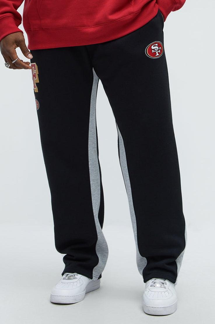 49ers Bold Flare Sweatpants - Black Product Image