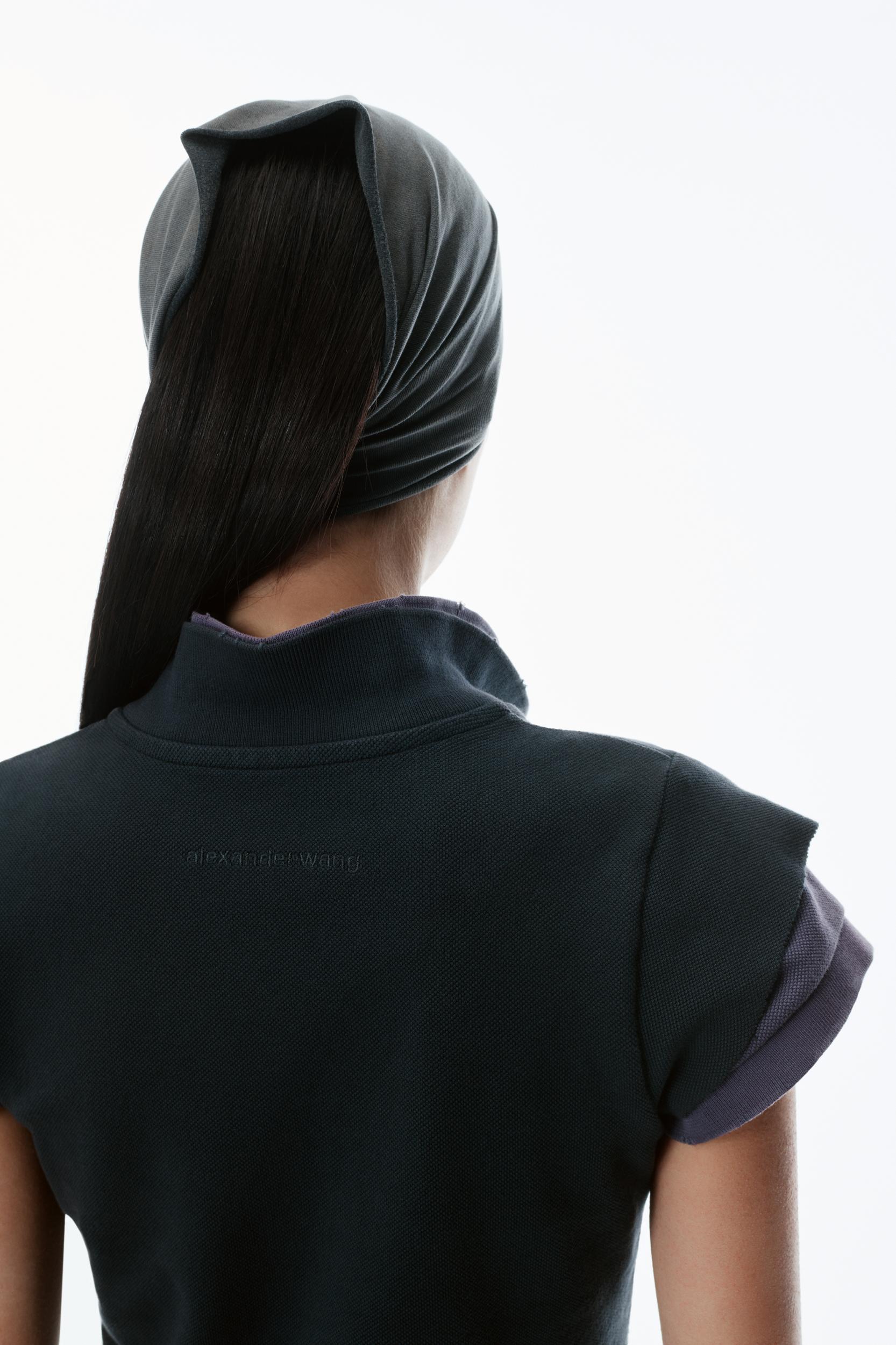 Layered Polo Short-sleeve Minidress Product Image