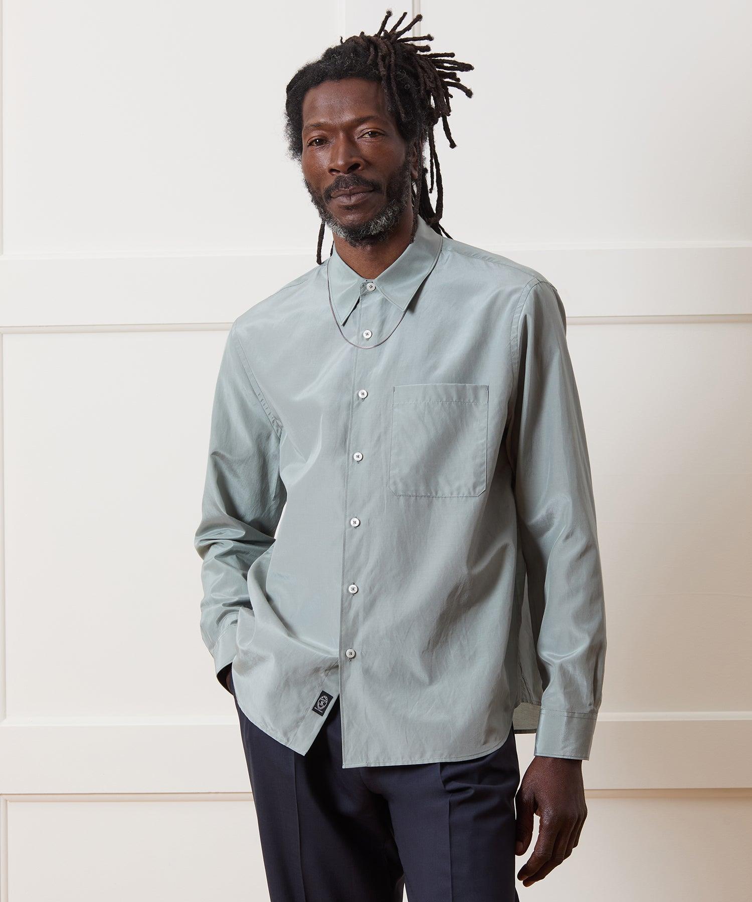 Cotton-Silk Big Shirt Product Image