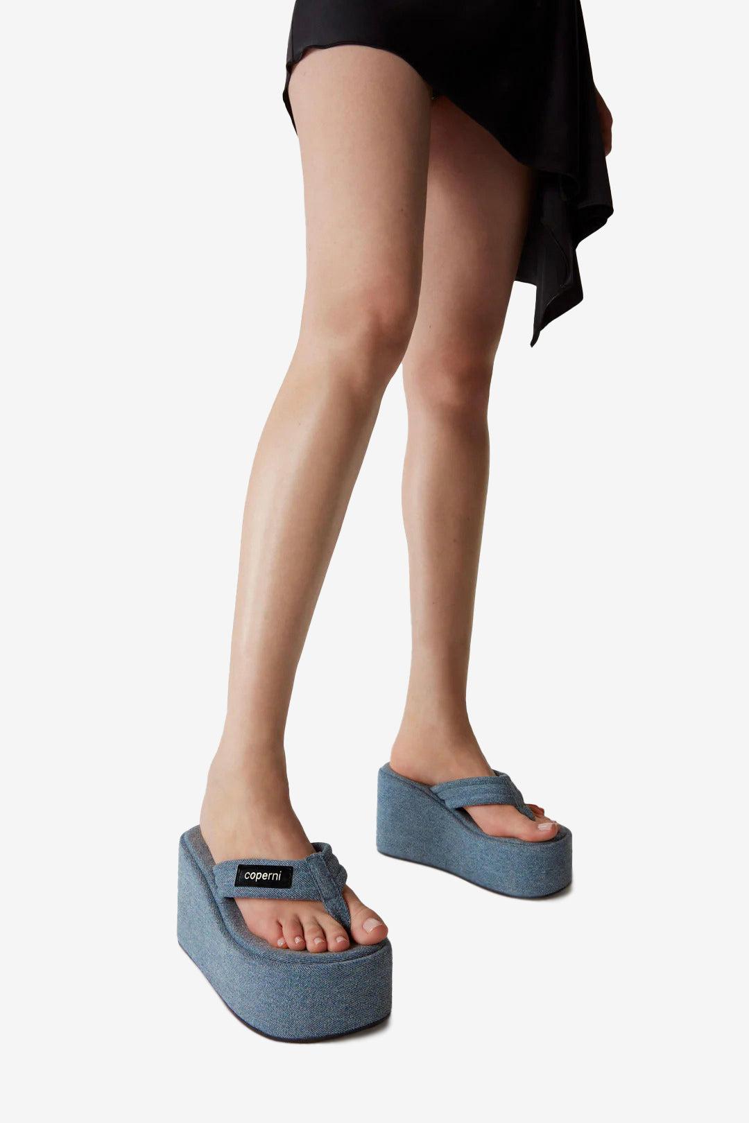 Branded Wedge Sandal Product Image